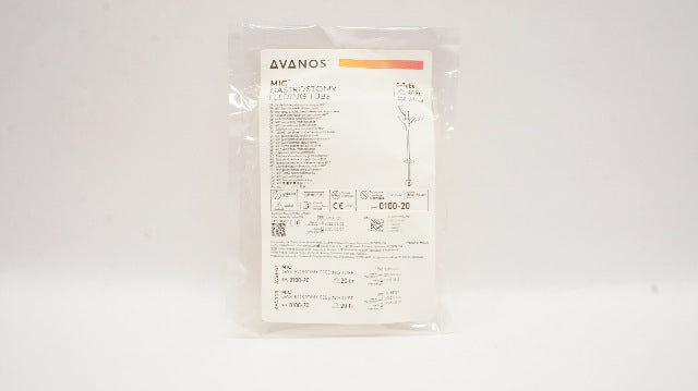 Avanos 0100-20 MIC Gastrostomy Feeding Tube 20Fr x 7-10ml