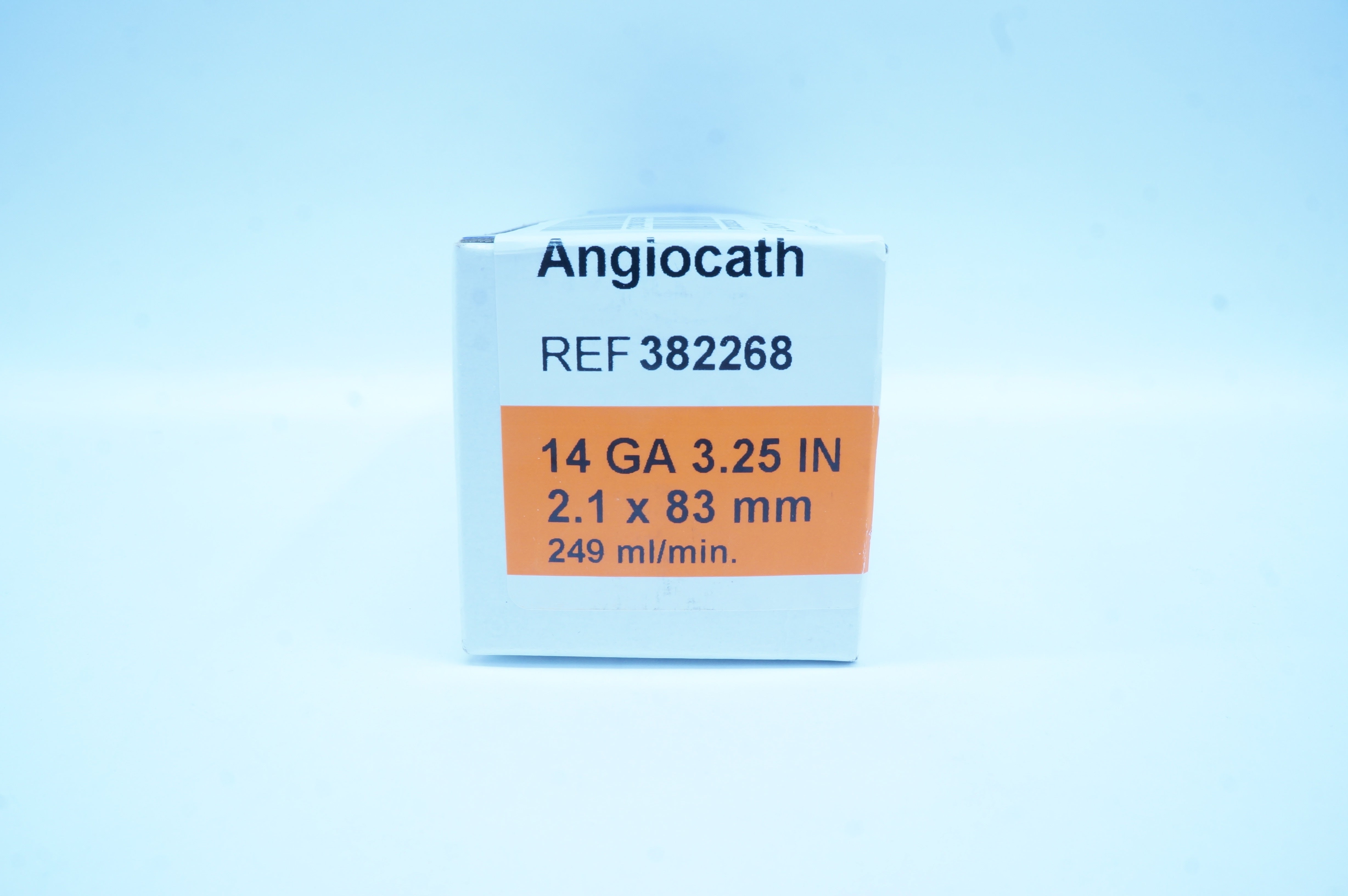 BD 382268 Angiocath I.V. Cath. For Special Placement 14GA x 3.25inch - Box of 10