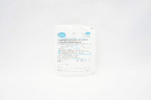 DEALFA GAS60530 Tamponi Rotondi Di Garza Con Filo Radiopaco 30 mm - rx