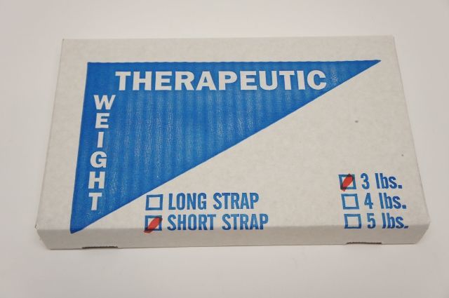Therapeutic Weight Short Strap 3 lbs.