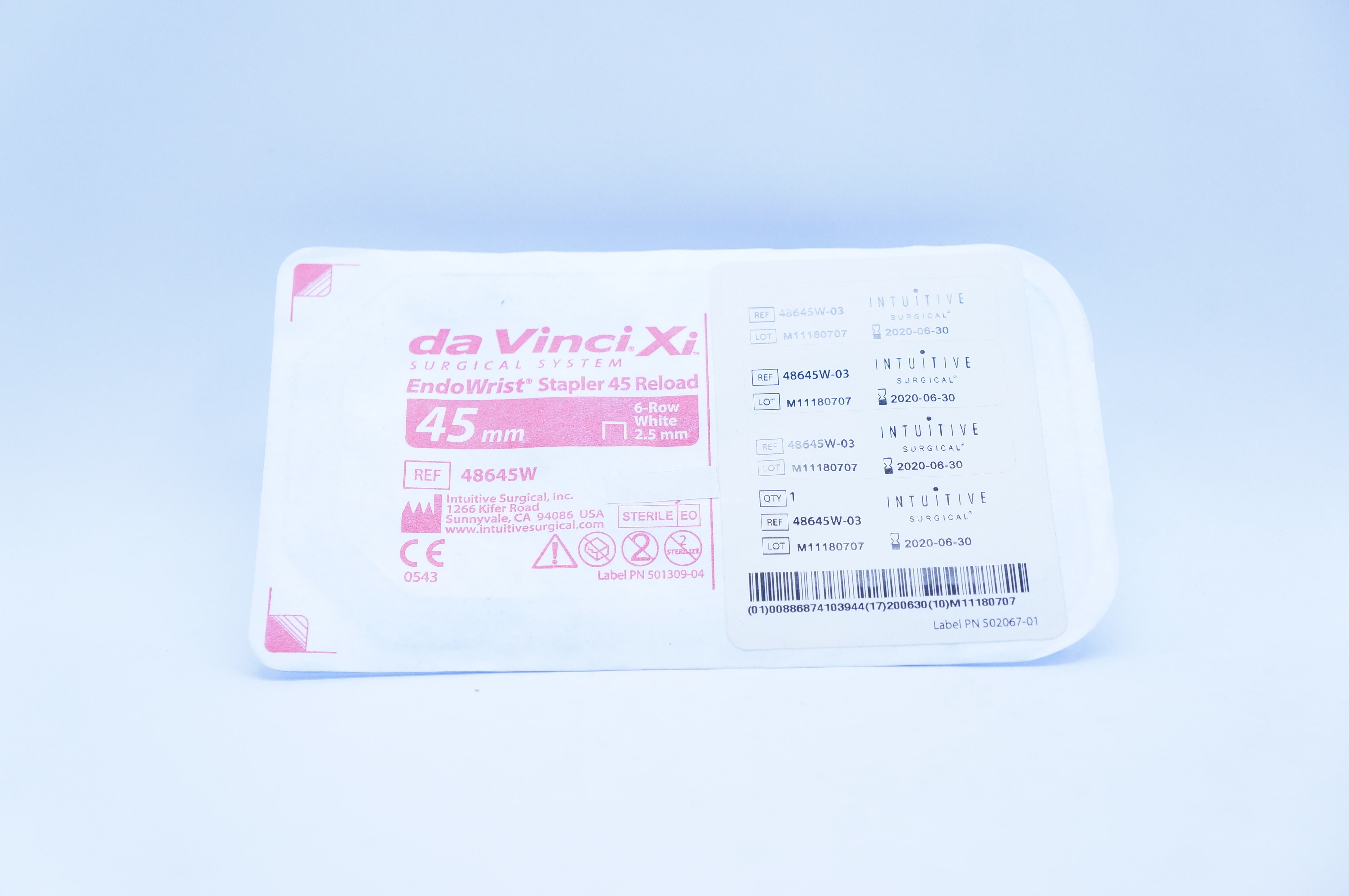 Intuitive Surgical 48645W da Vinci Xi EndoWrist Stapler 45 Reload 45 mm  (X)