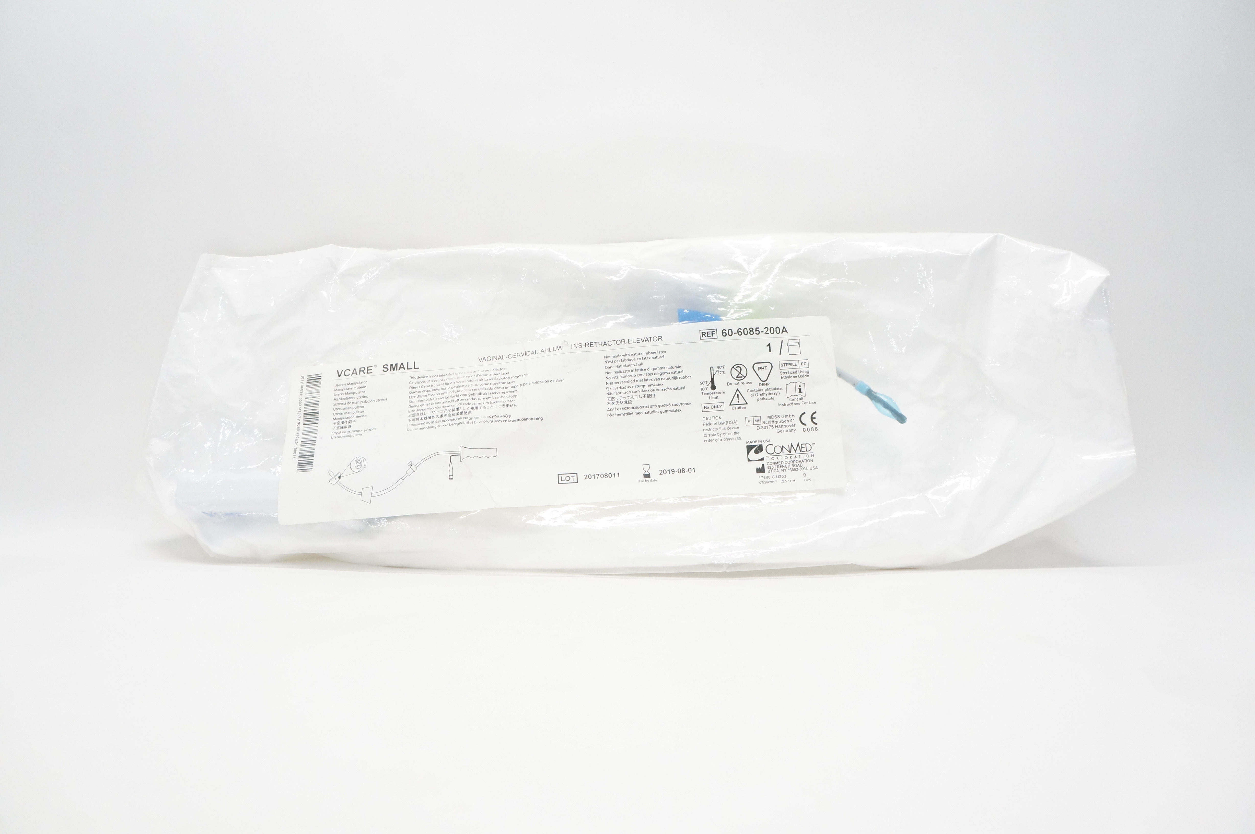 ConMed 60-6085-200A Vcare Small Uterine Manipulator (x)