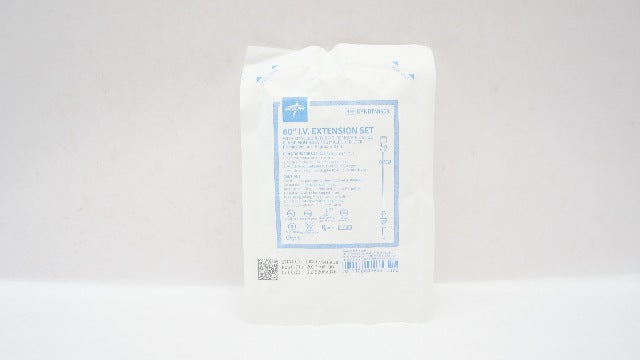 Medline DYNDTN1603 IV Extension Set 60inch Priming Volume 2.0mL