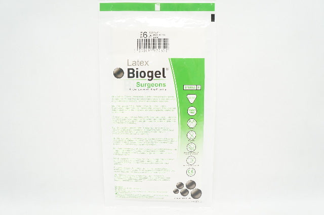 Molnlycke HealthCare 30460 Biogel Surgeons Surgical Gloves, Size 6 (x)