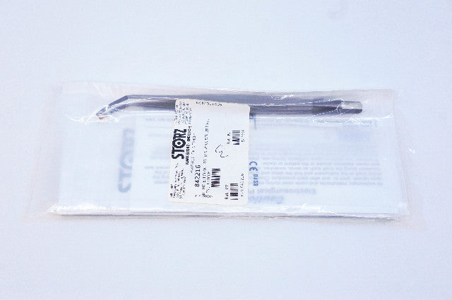 Karl Storz 842216 Bipolar Forceps, Tips Curved, Blunt, Tips 1 mm, Length 16 cm