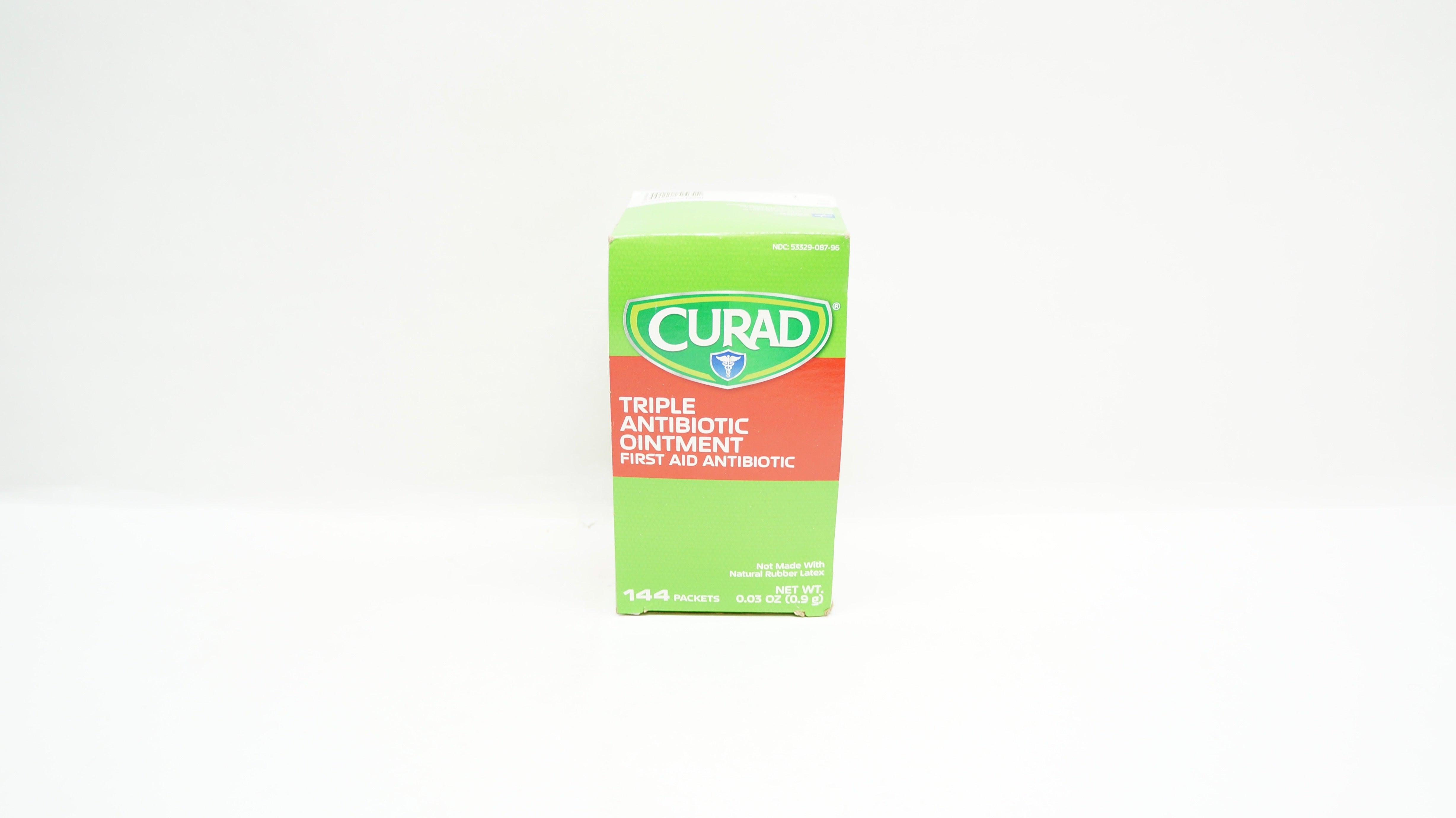 Medline CUR001209 Curad Triple Antibiotic Ointment First Aid Antibiotic-Boxof144