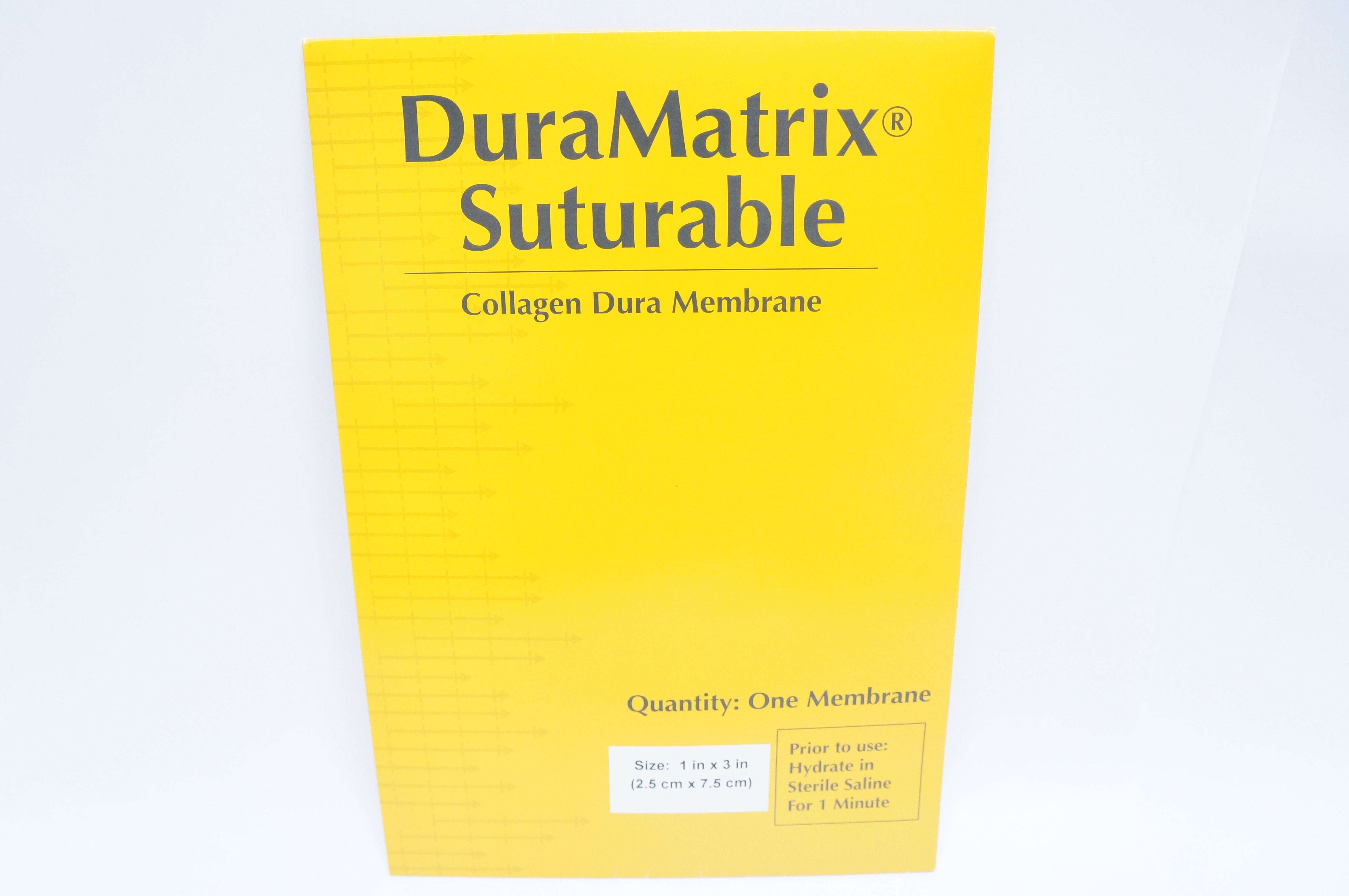 Collagen Matrix DMS13 DuraMatrix Suturable Dura Membrane 1inch x 3inch (x)