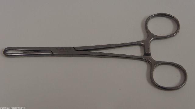 Pilling Weck 18-5408 Stone Anastomosis Intestinal Clamp Applying Forceps 6-1/4in