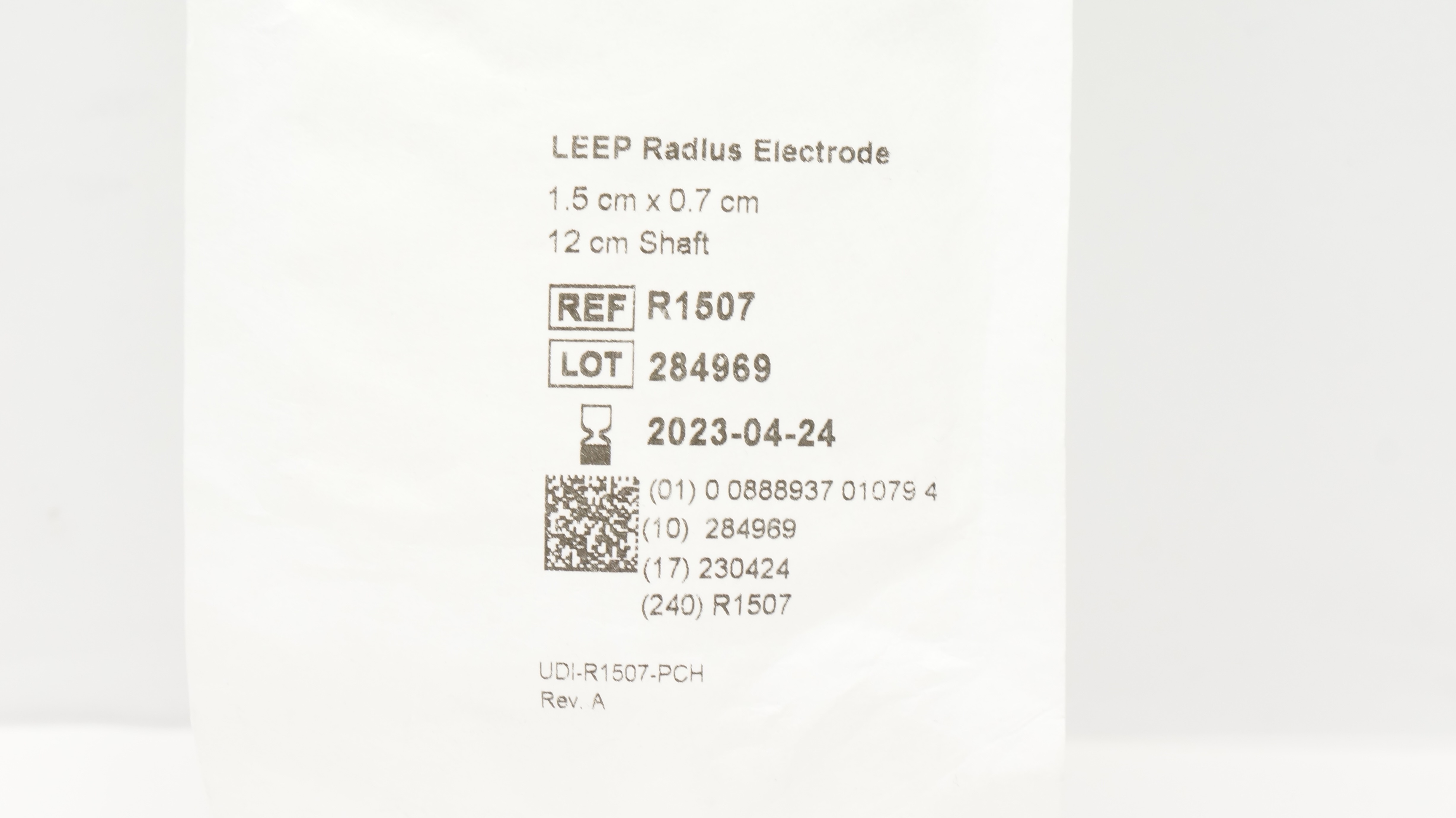Cooper Surgical R1507 Leep Radius Electrode 1.5 x 0.7 12 cm Shaft (x)
