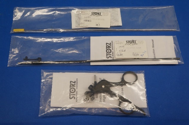 Karl Storz 33321MS Click Line MANHES Dissecting and Grasping Forceps, Size 5 mm