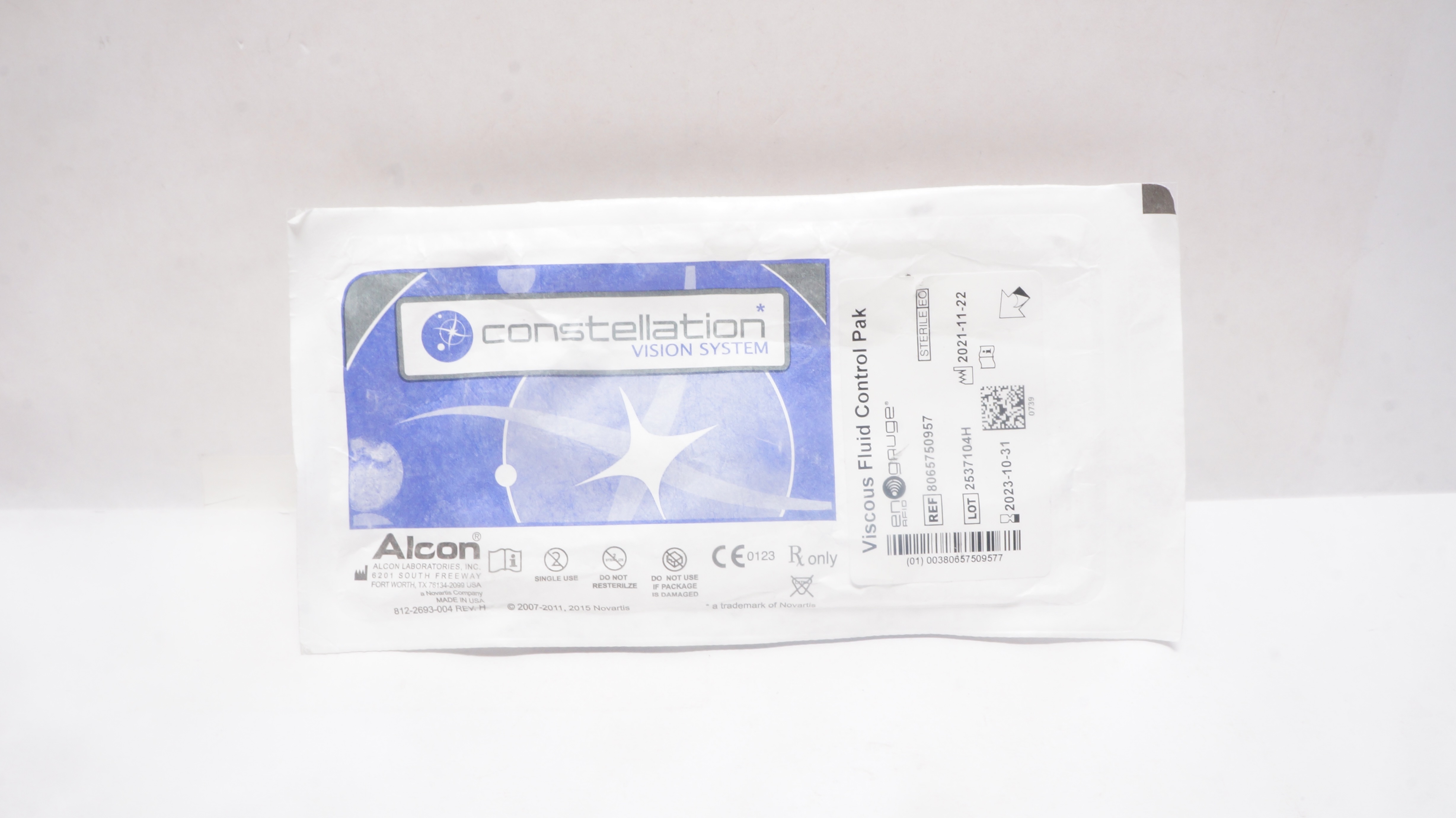Alcon 8065750957 Constellation Vision System Viscous Fluid Control Pak
