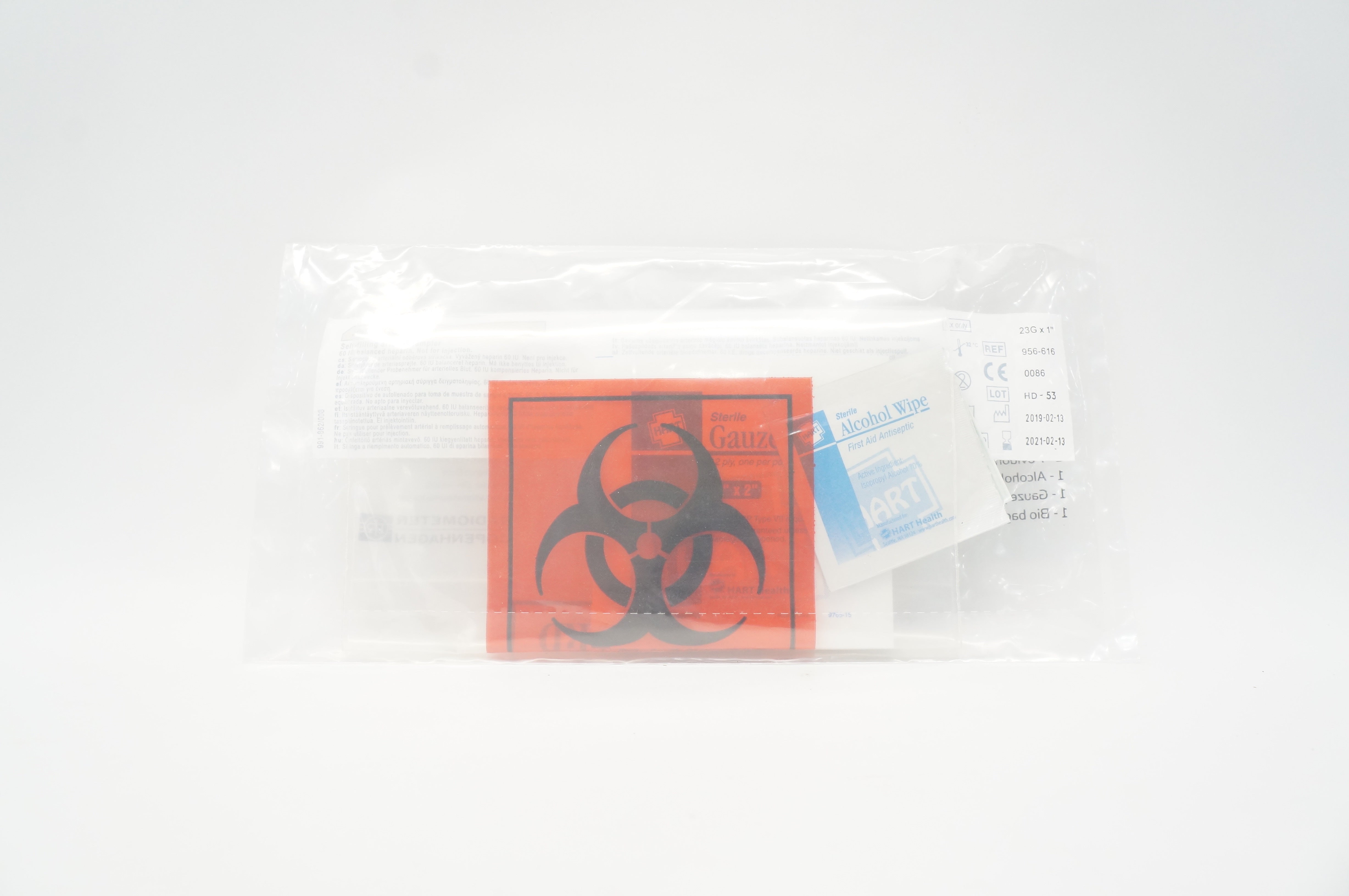 Radiometer 616-KIT SafePICO Arterial Blood Gas Sampling Kit 23G (x)