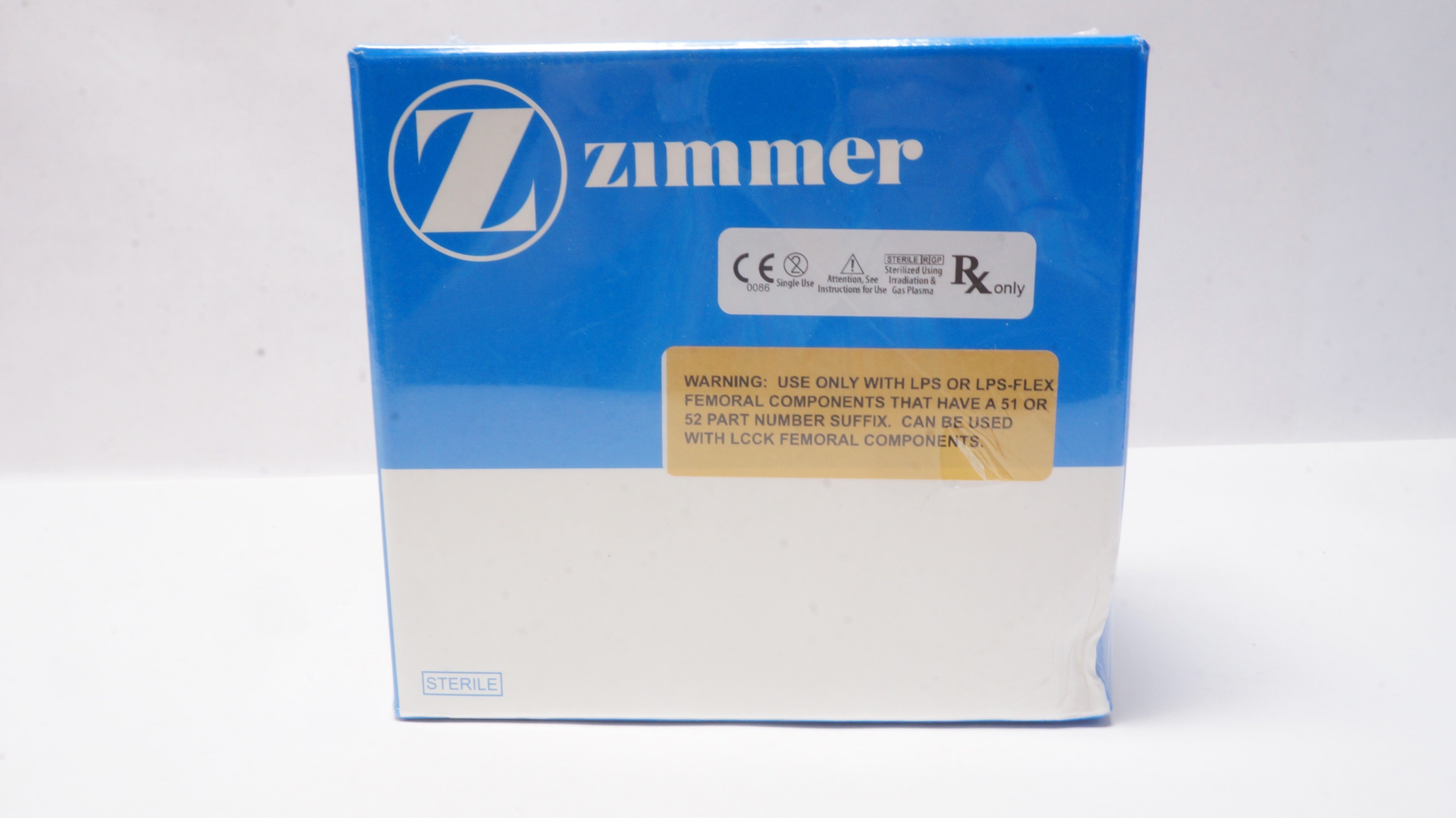 Zimmer 5962-50-17 Prolong Highly Crosslinked Polyethylene, Size G/H 17mm (x)