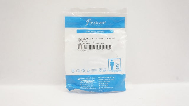 Flexicare 032-10-125U Dual Cannula CO2/O2 Nasal Clear Adult 7Ft