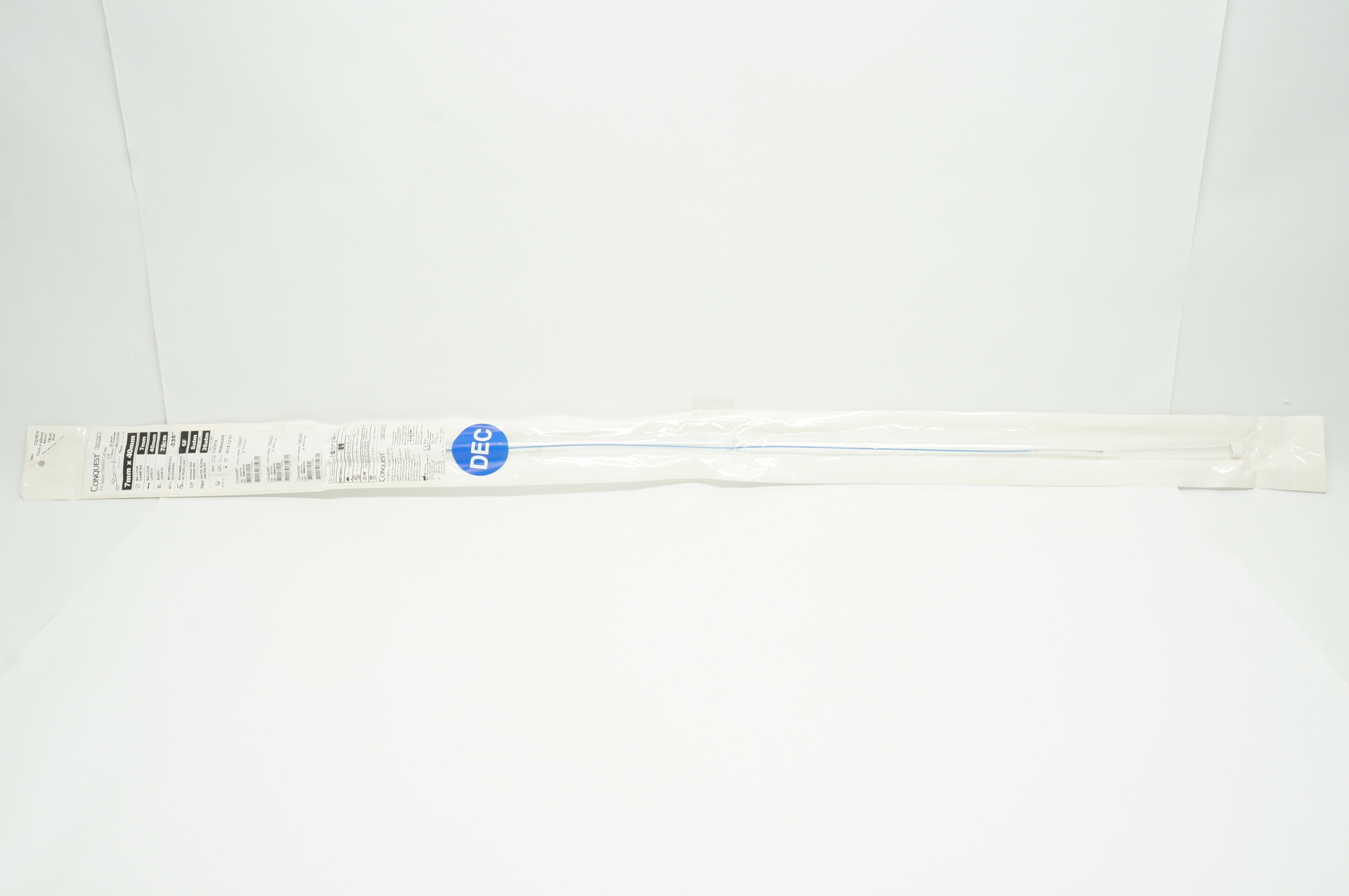 Bard CQ7574 Conquest PTA Balloon Dilatation Catheter 7x40mm (x)