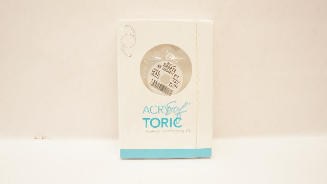 Alcon SA6AT4 ACRYSof Aspheric Toric IOL 12.5D Length 13.0mm, Optic 6.0mm (x)