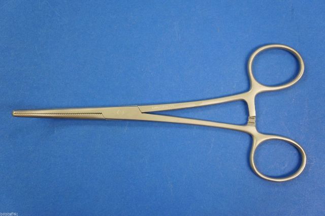 Amico Forceps Hemo Rochester-Pean 6-6.50in. Length 1.875in. ~ Lot of 6