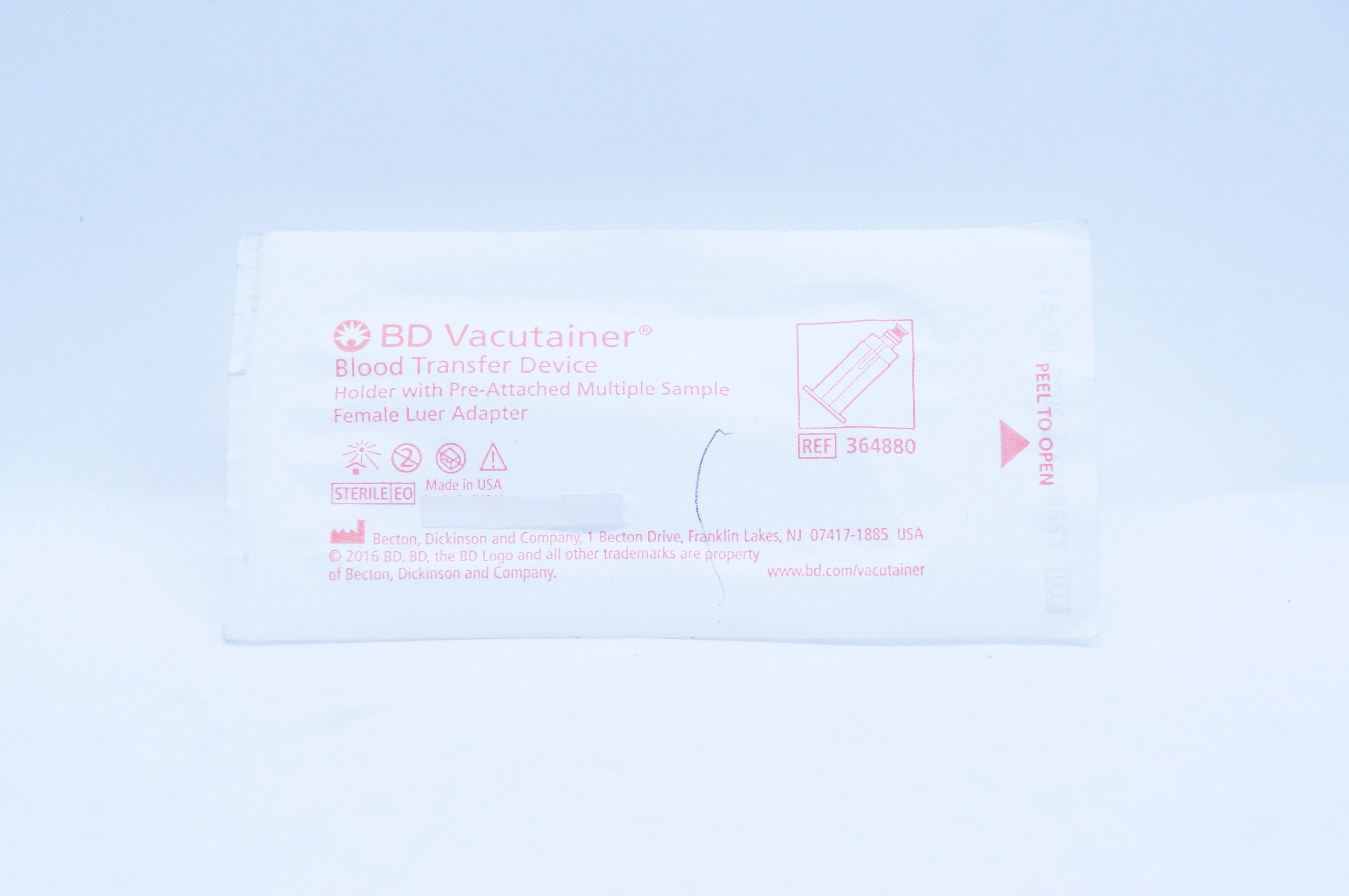 BD 364880 Vacutainer Blood Transfer Device (x)