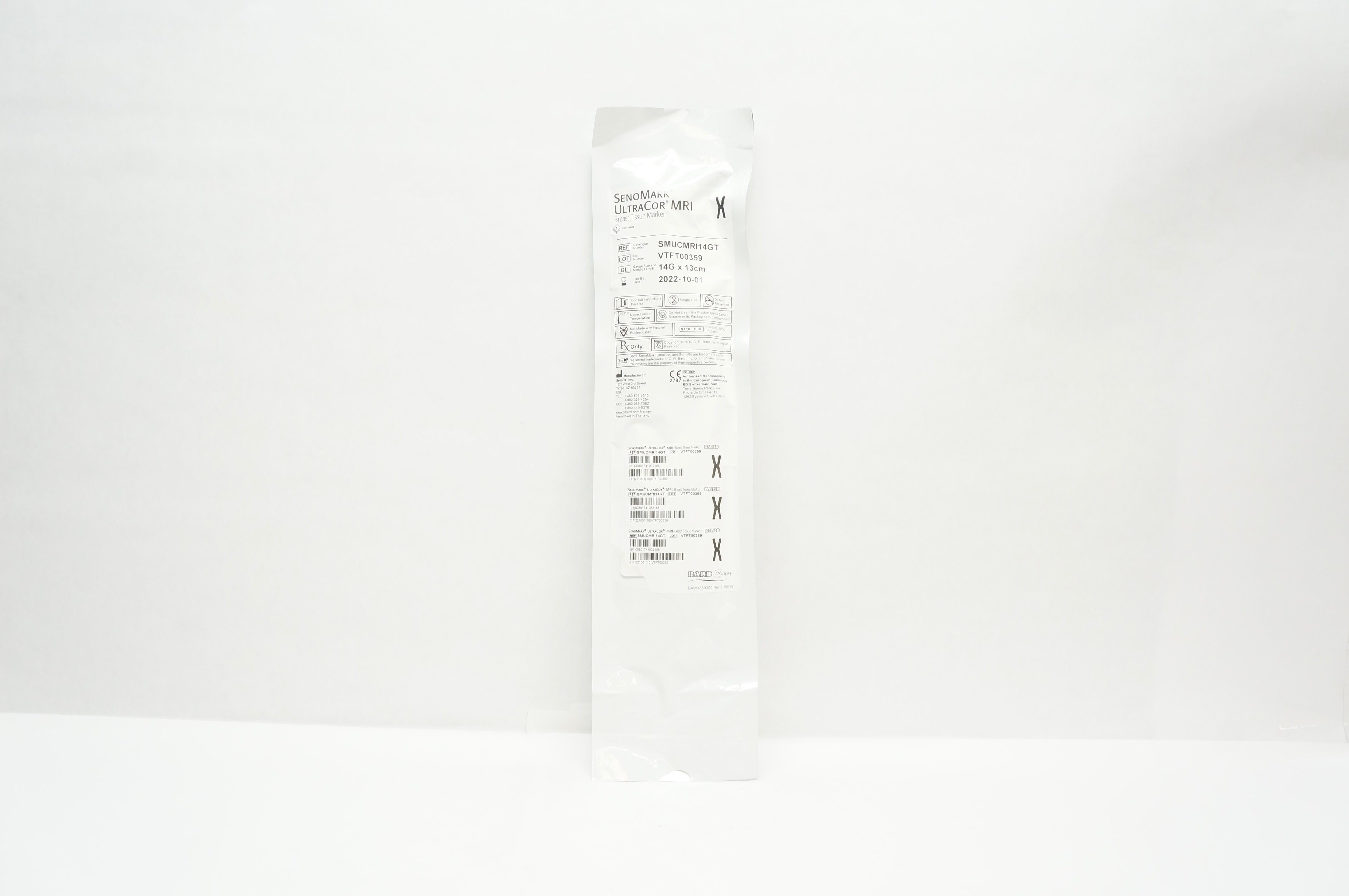 SenoRx SMUCMRI14GT SenoMark UltraCor MRI Breast Tissue Marker (x)