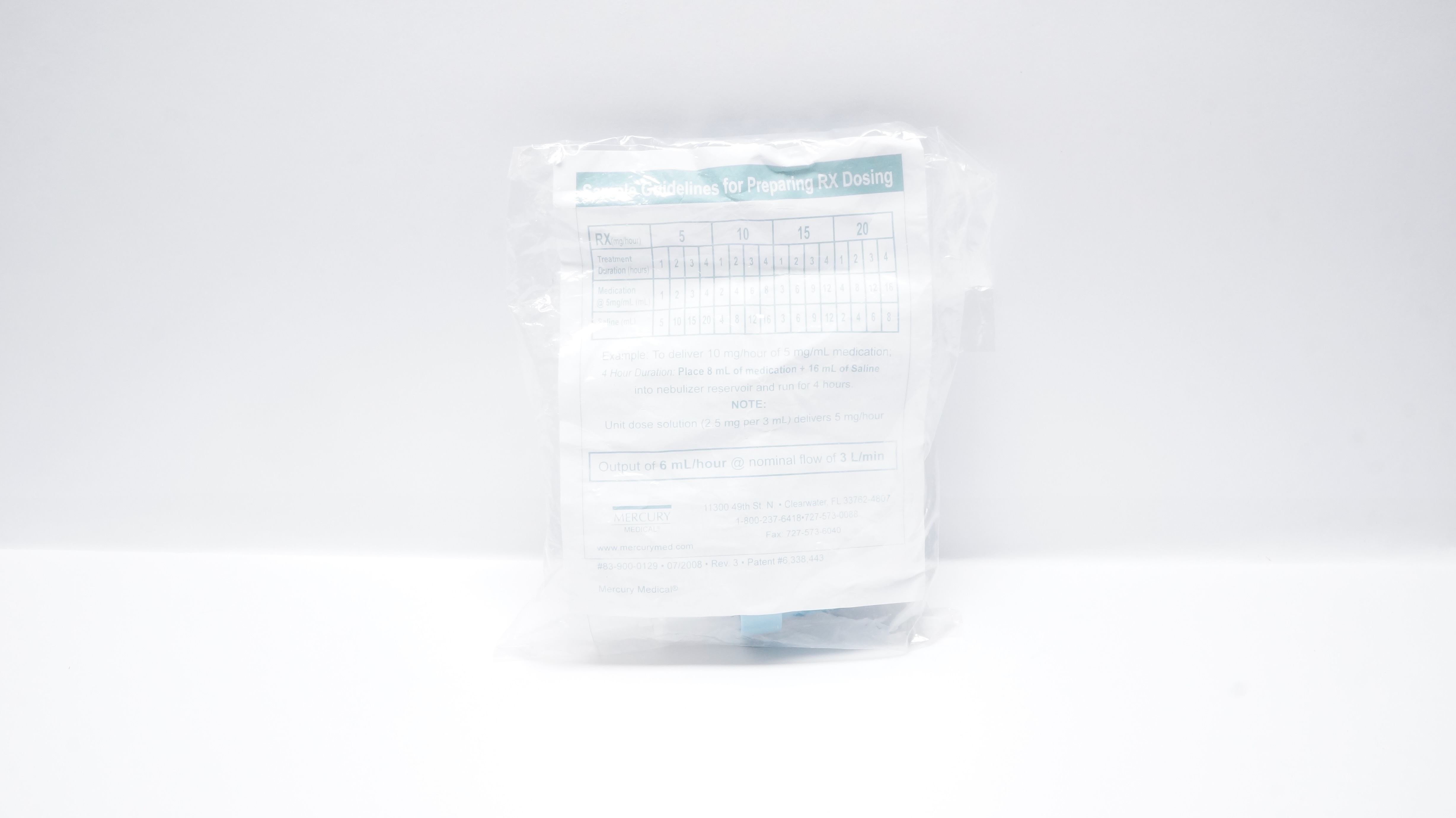 Mercury Medical Sample Guidelines For Preparing RX Dosing