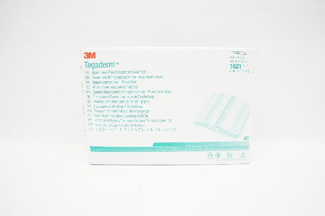 3M 1621 Tegaderm Transparent Film Dressing 4inch x 4-3/4inch (x) - Box of 50