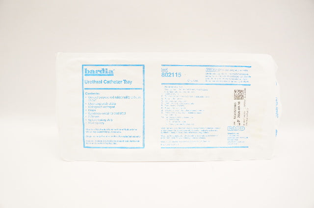 Bard 802115 Bardia Urethral Catheter Tray