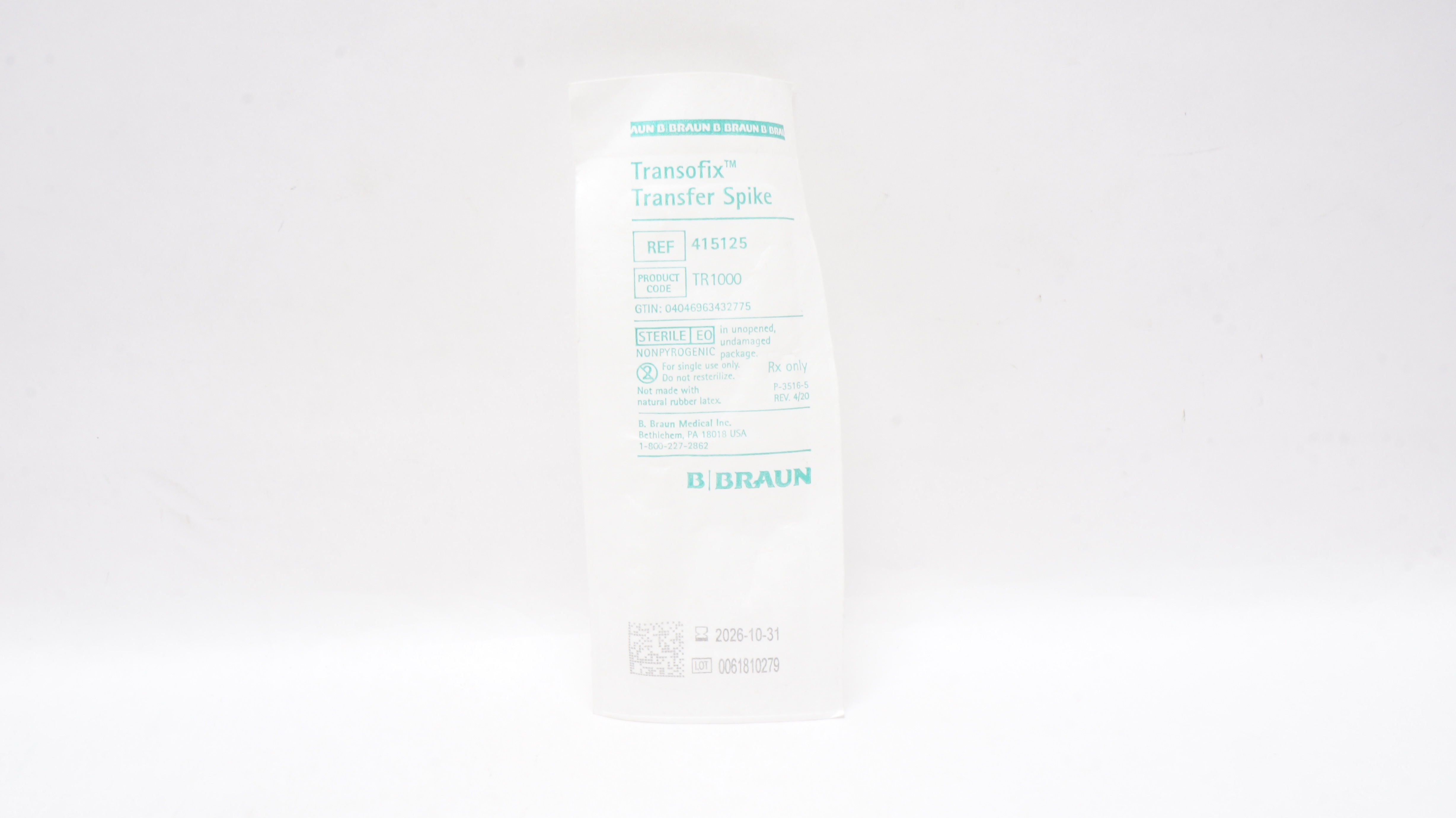 B. Braun 415125 Transofix Transfer Spike