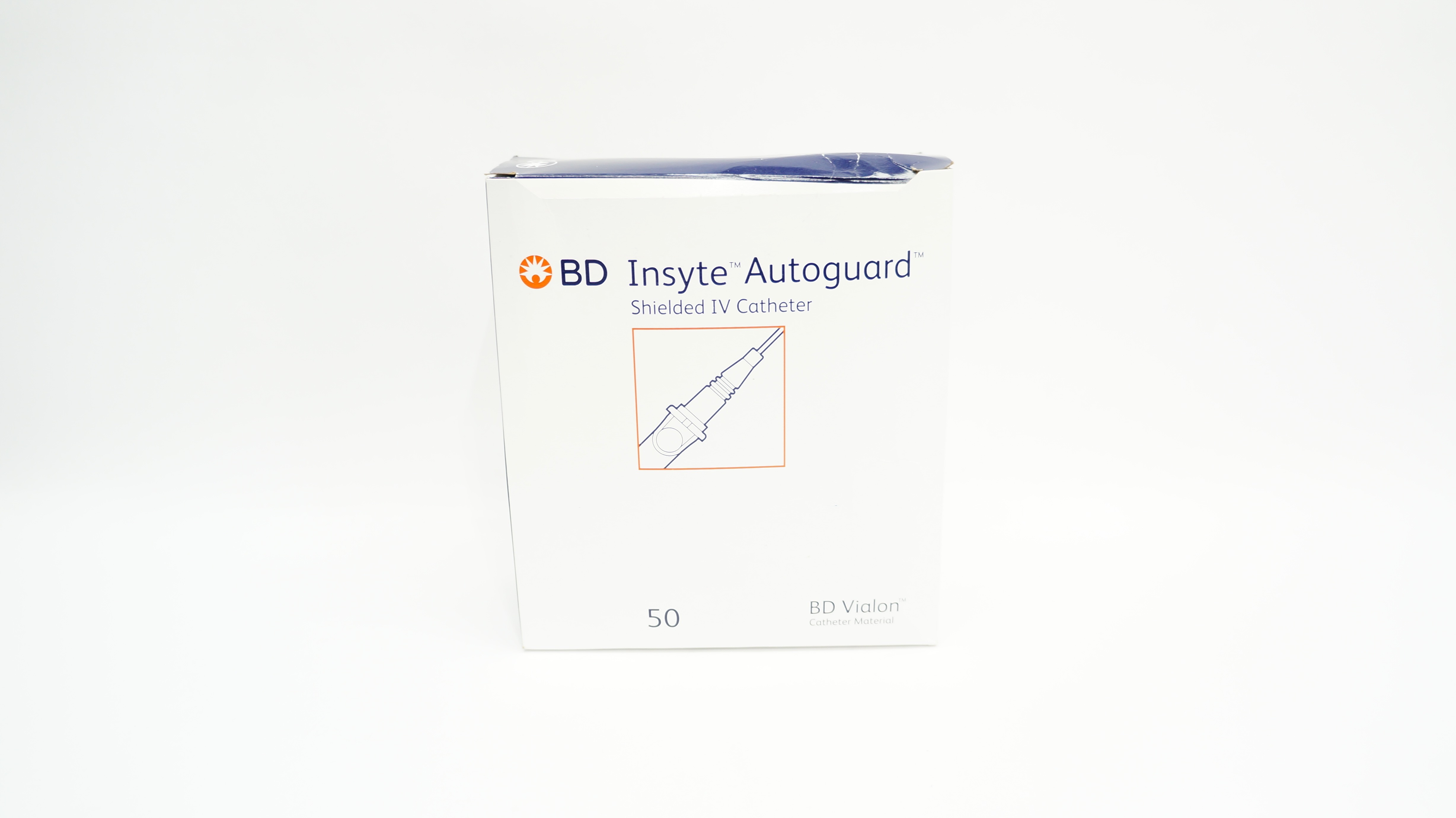 BD 381411 Insyte-N Autoguard Shielded IV Cath. 24Ga x 0.56inch - Box of 50