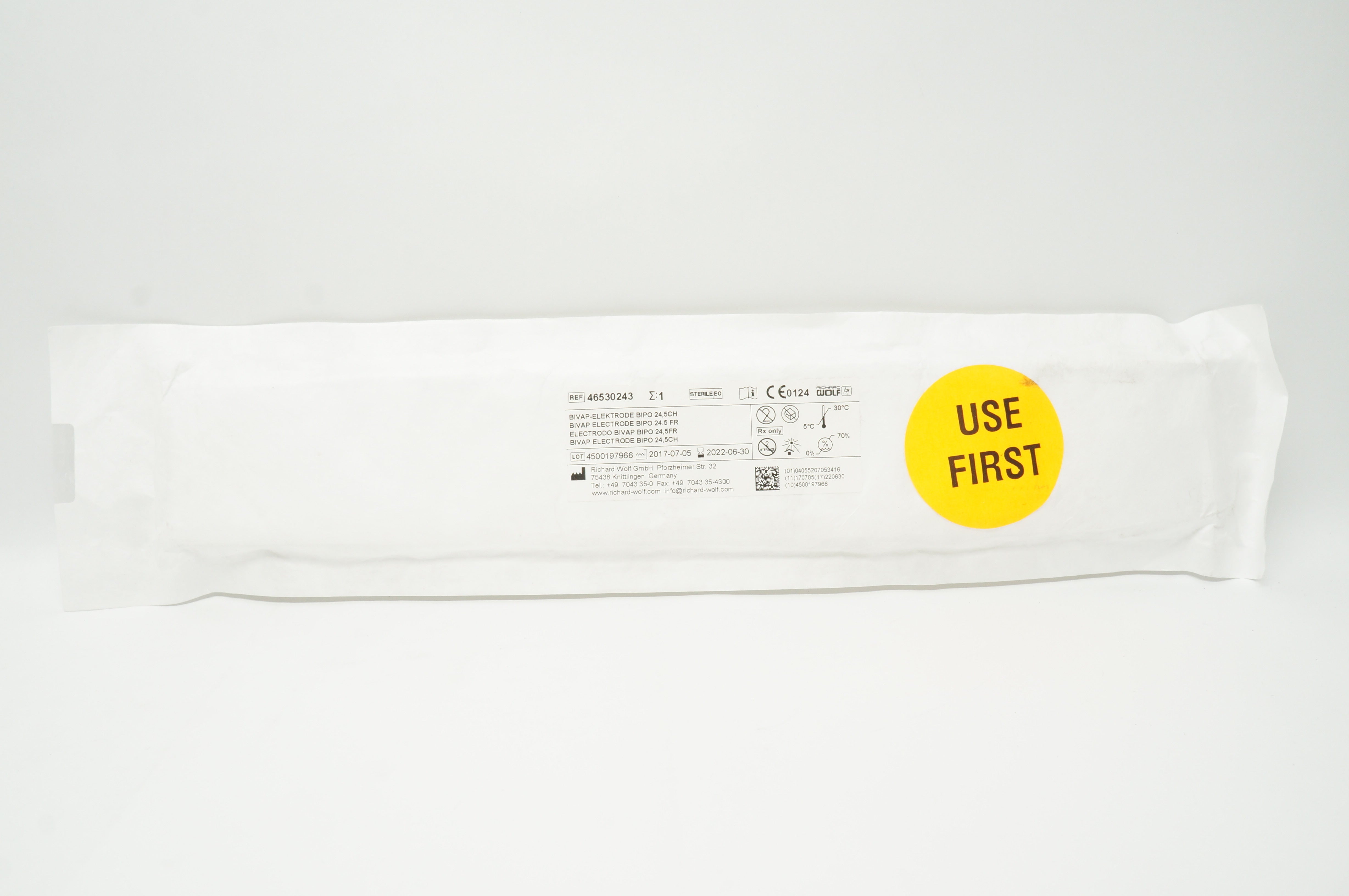 Richard Wolf 46530243 Bivap Electrode Sterile 24.5FR (x)