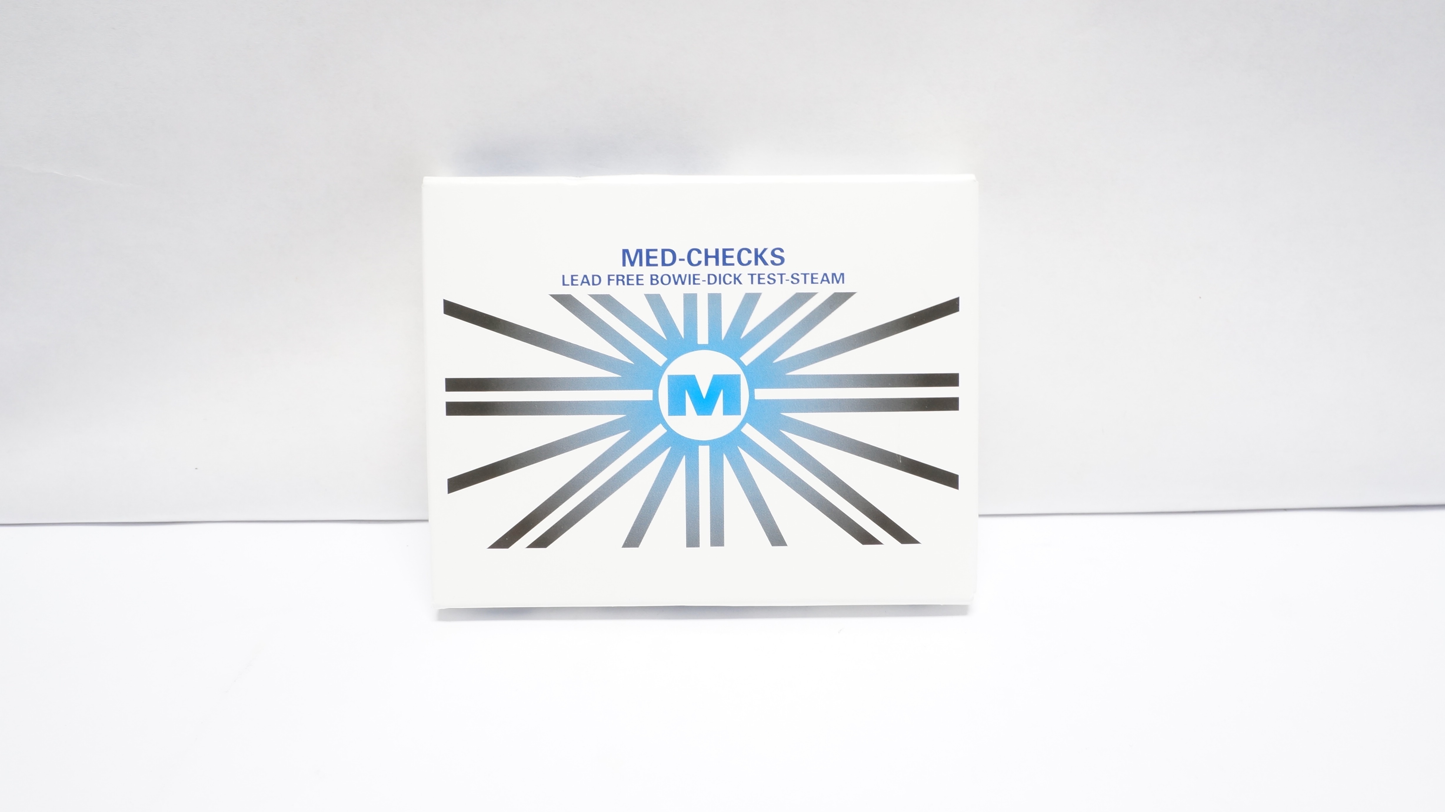 Medline MDS200400 Med-Checks Lead Free Bowie Dick Test Pack-Steam, Latex-free