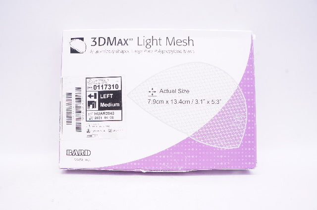 Bard 0117310 3DMax Light Mesh Left Medium 3.1 inch x 5.3 inch (x)