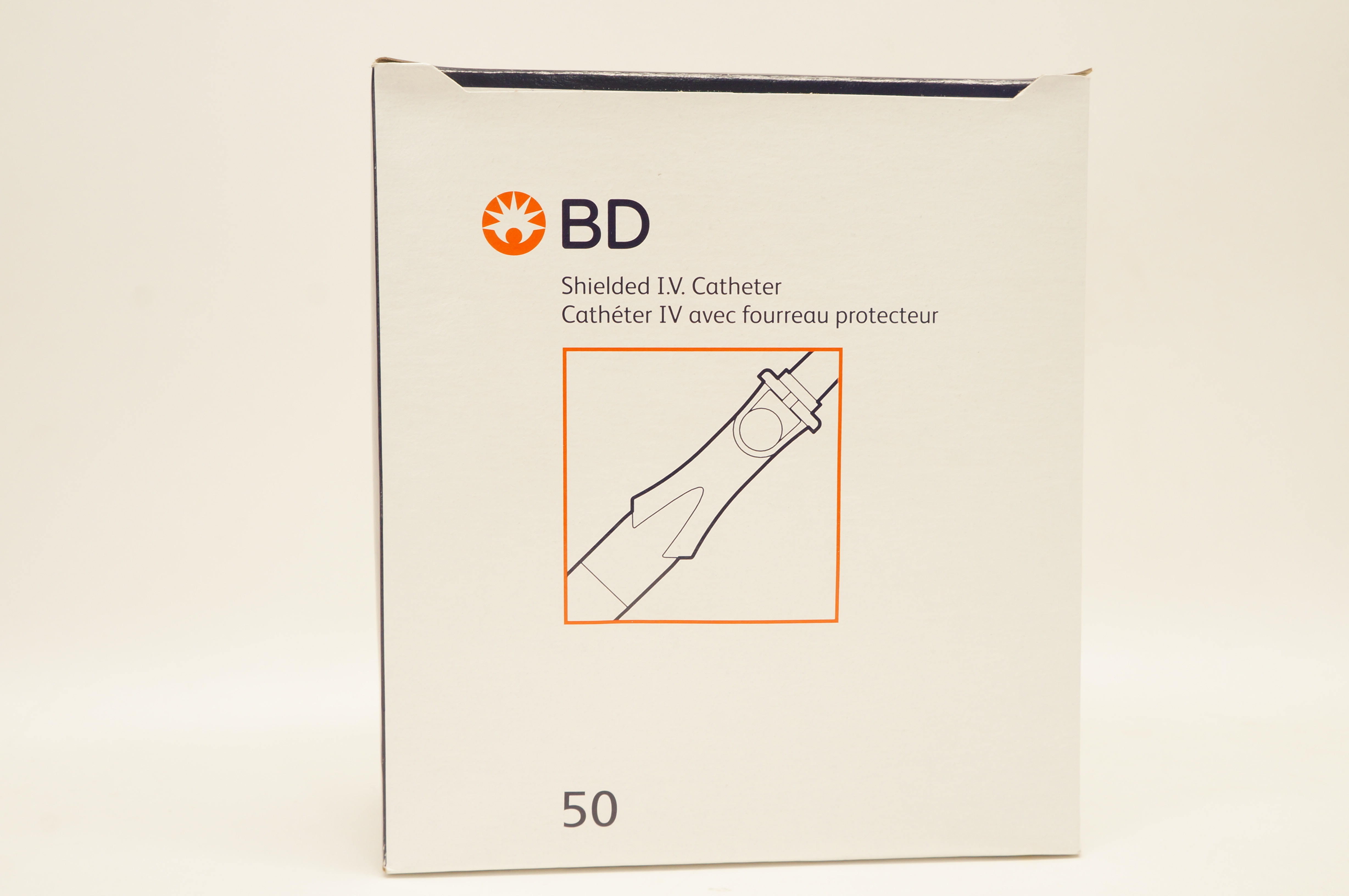 BD 381433 Insyte Autoguard Shielded IV Cath. 20Ga x 1inch 65ml/min - Box of 50