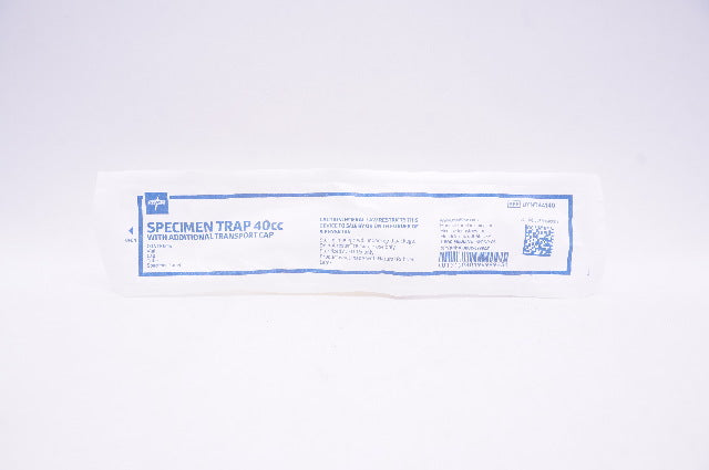 Medline DYND44140 Specimen Trap 40cc with Additional Transport Cap