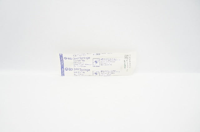 BD 309657 Luer-Lok Tip, Syringe 3 ml