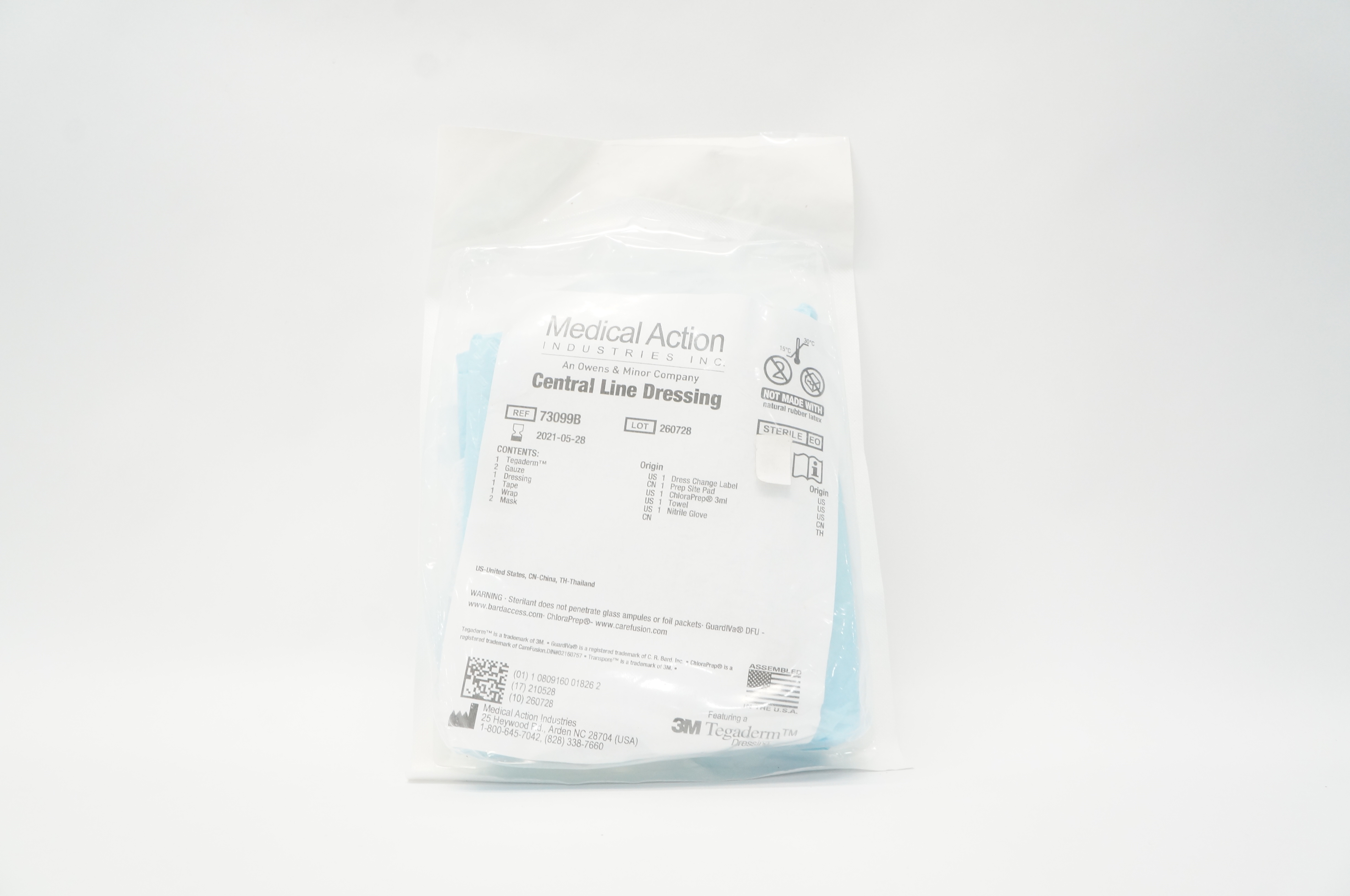 3M 73099B Tegaderm Medical Action Central Line Dressing (x)