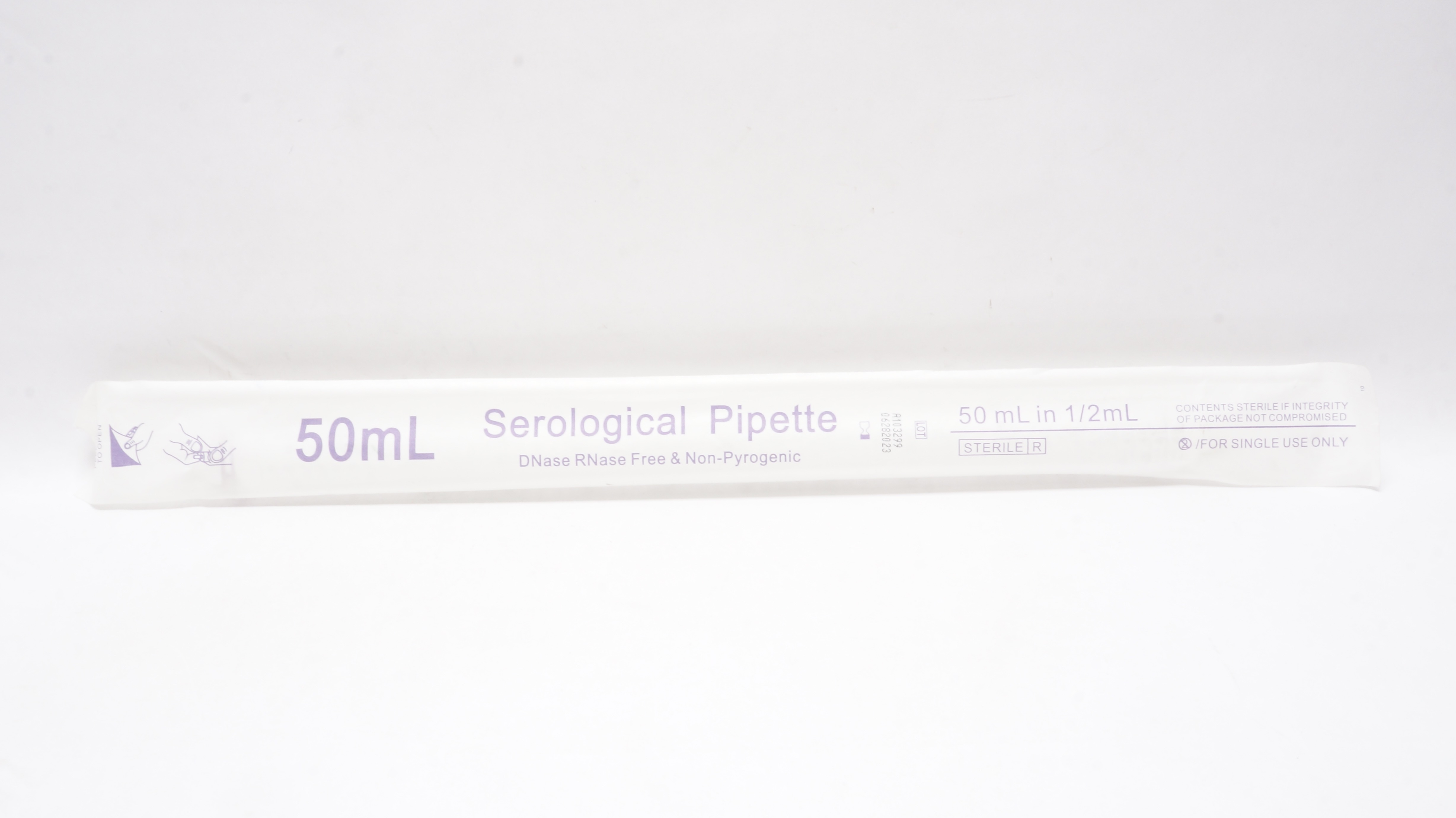 Serological Pipette 50ml in 1/2mL DNase RNase Free & Non-Pyrogenic