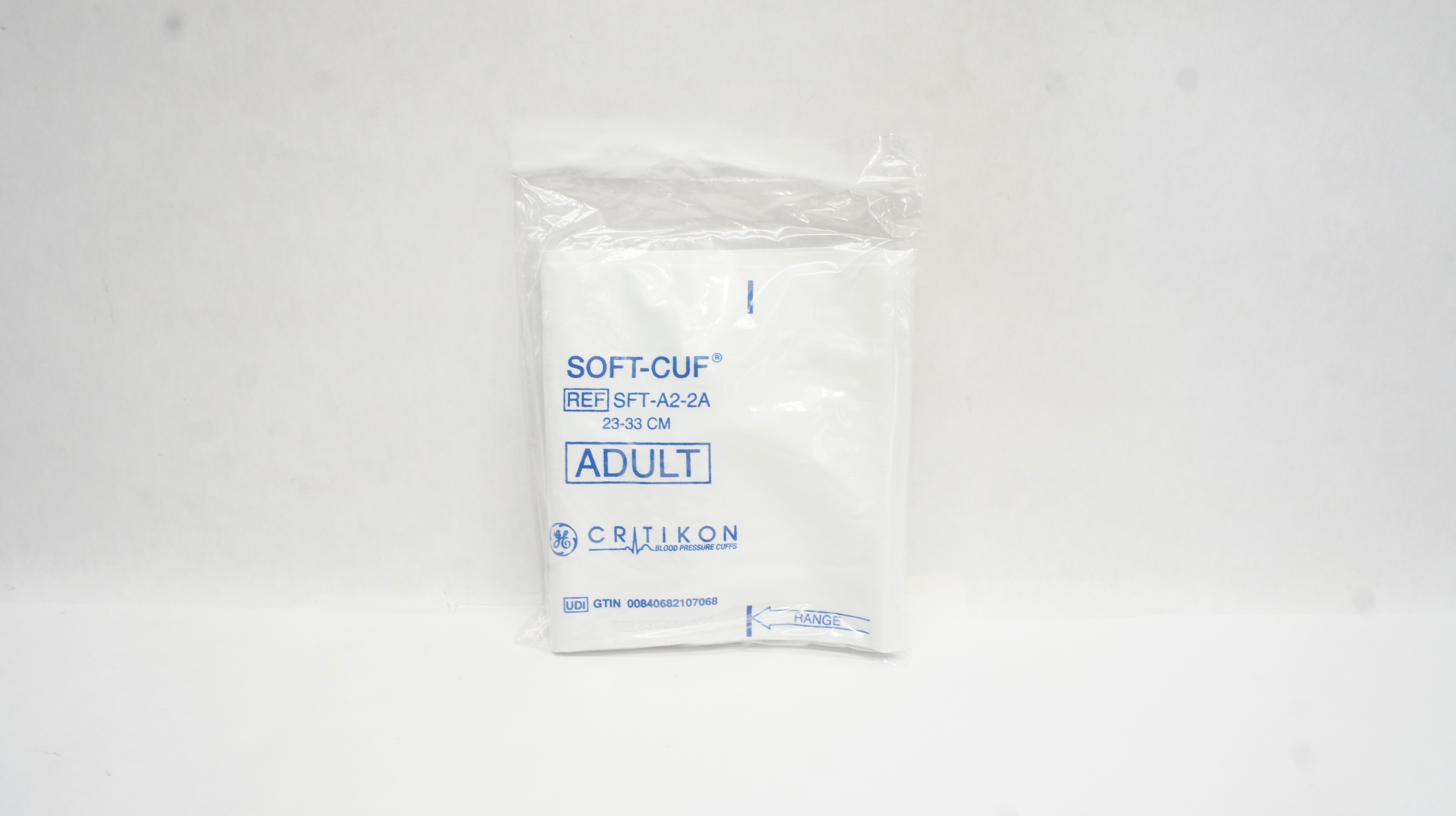 GE Medical SFT-A2-2A Soft-Cuf Critikon Blood Pressure Cuffs Adult 23-33 cm