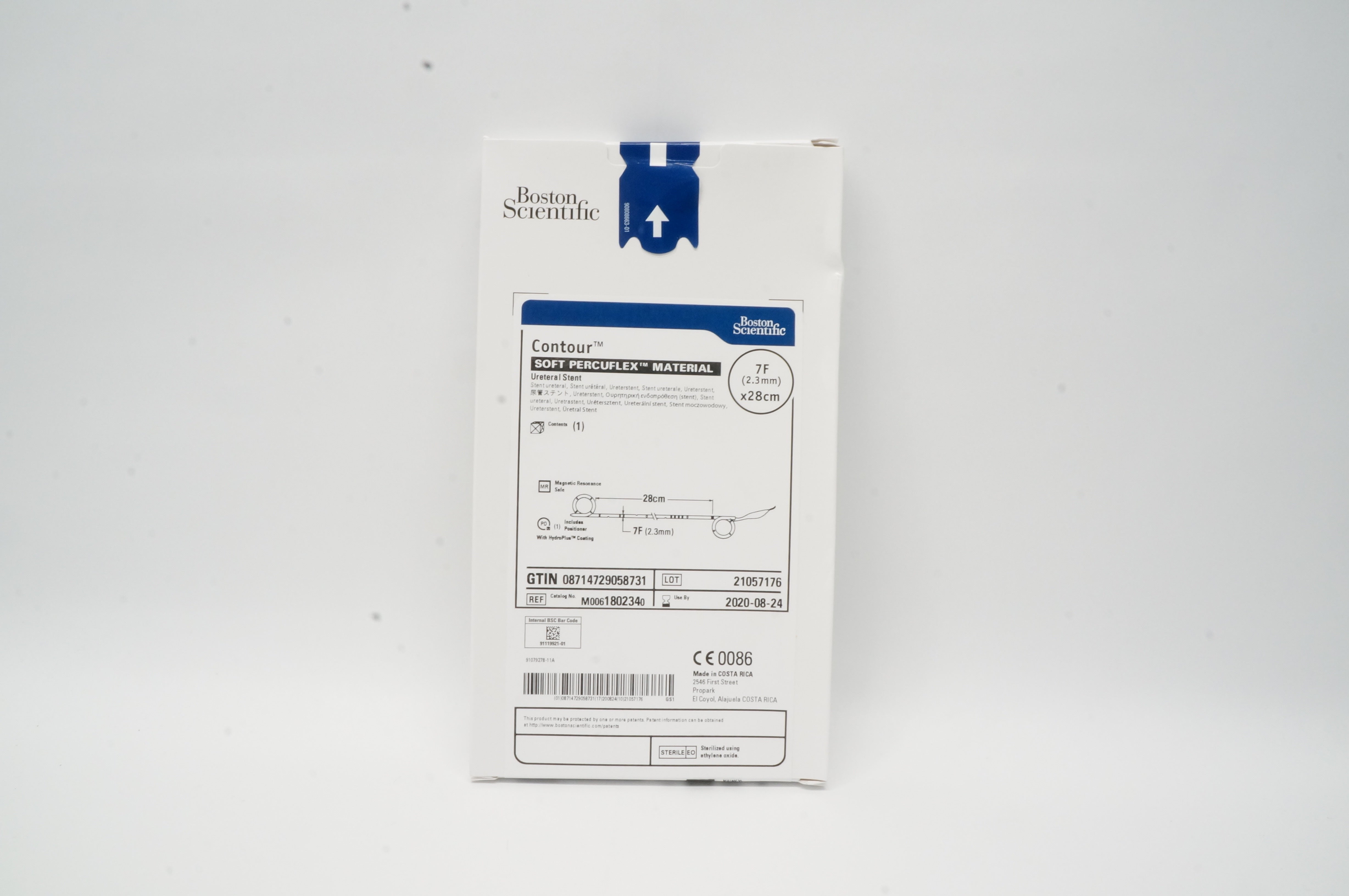 Boston Scientific 180234 Soft Percuflex Material, Ureteral Stnt 7F x 28cm (x)