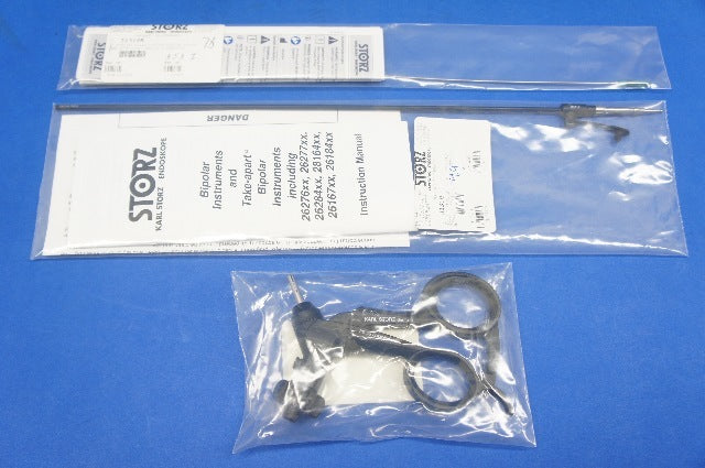 Karl Storz 31353R  ClickLine Dissecting & Grasping Forceps, jaws right angled
