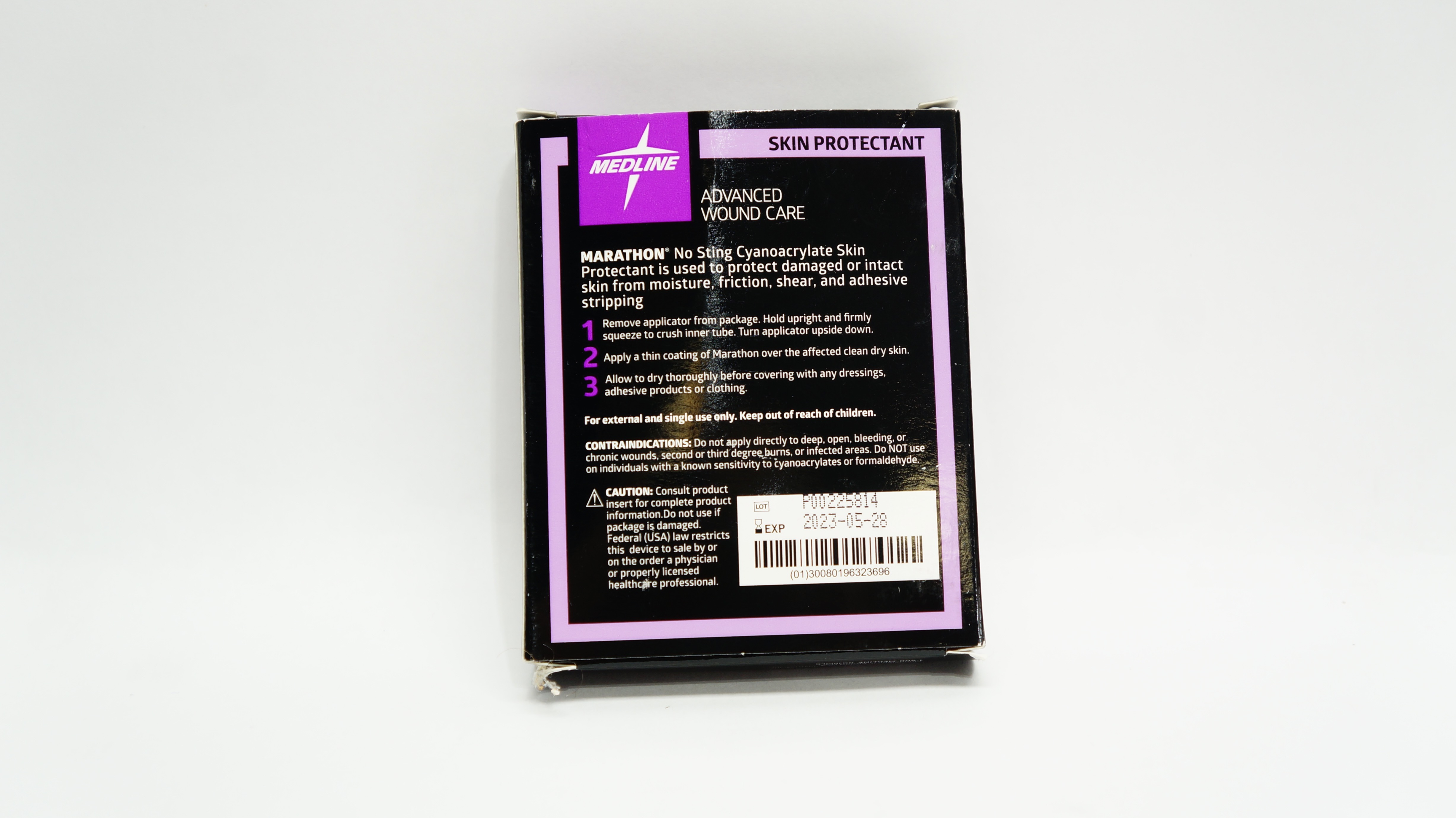 Medline MSC093005 Marathon Skin Protectant 0.5g Applicator (x) - Box of 10