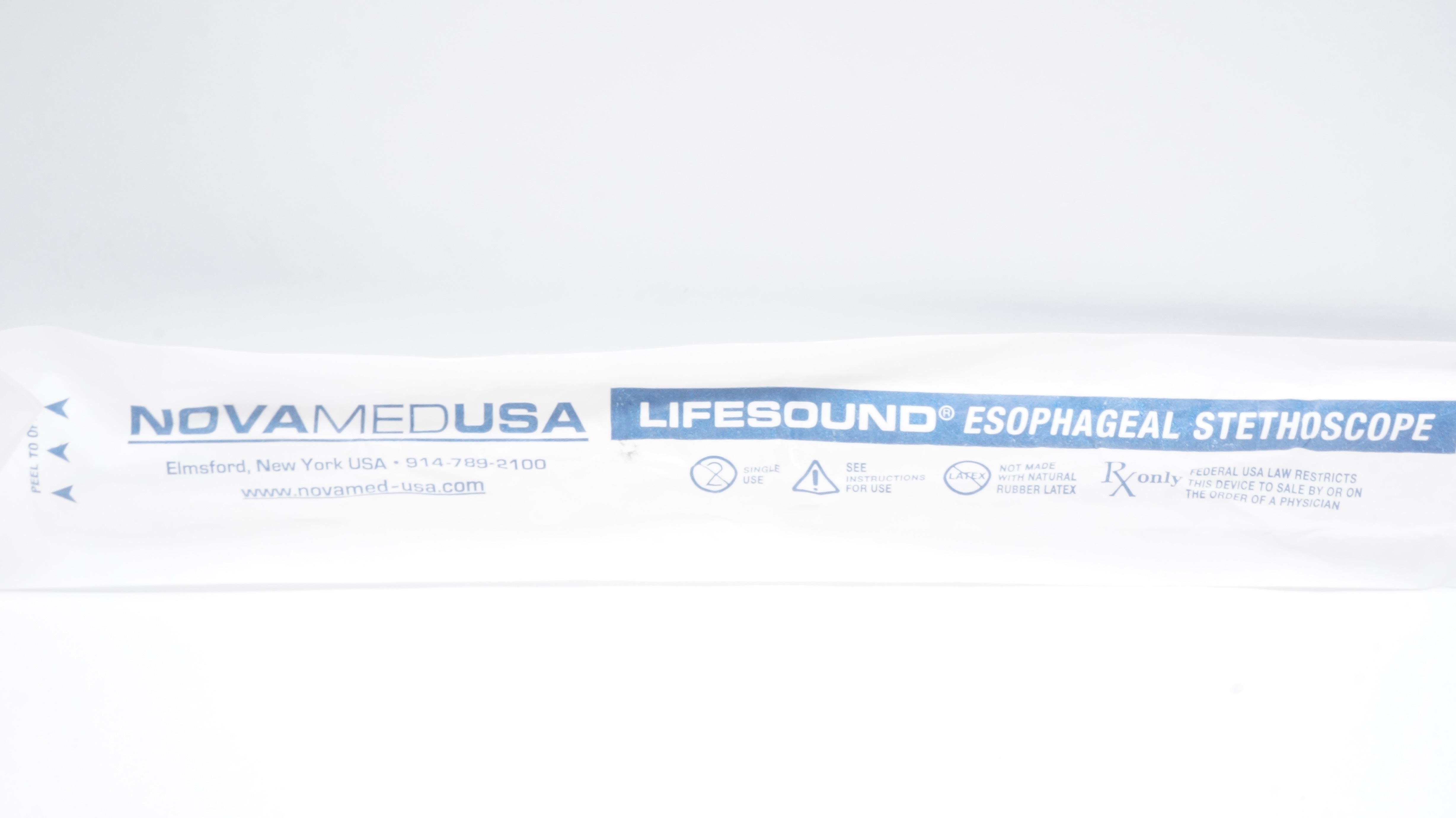 NovaMedUSA 10-1550-001 Lifesound Esophageal Stethoscope 18Fr