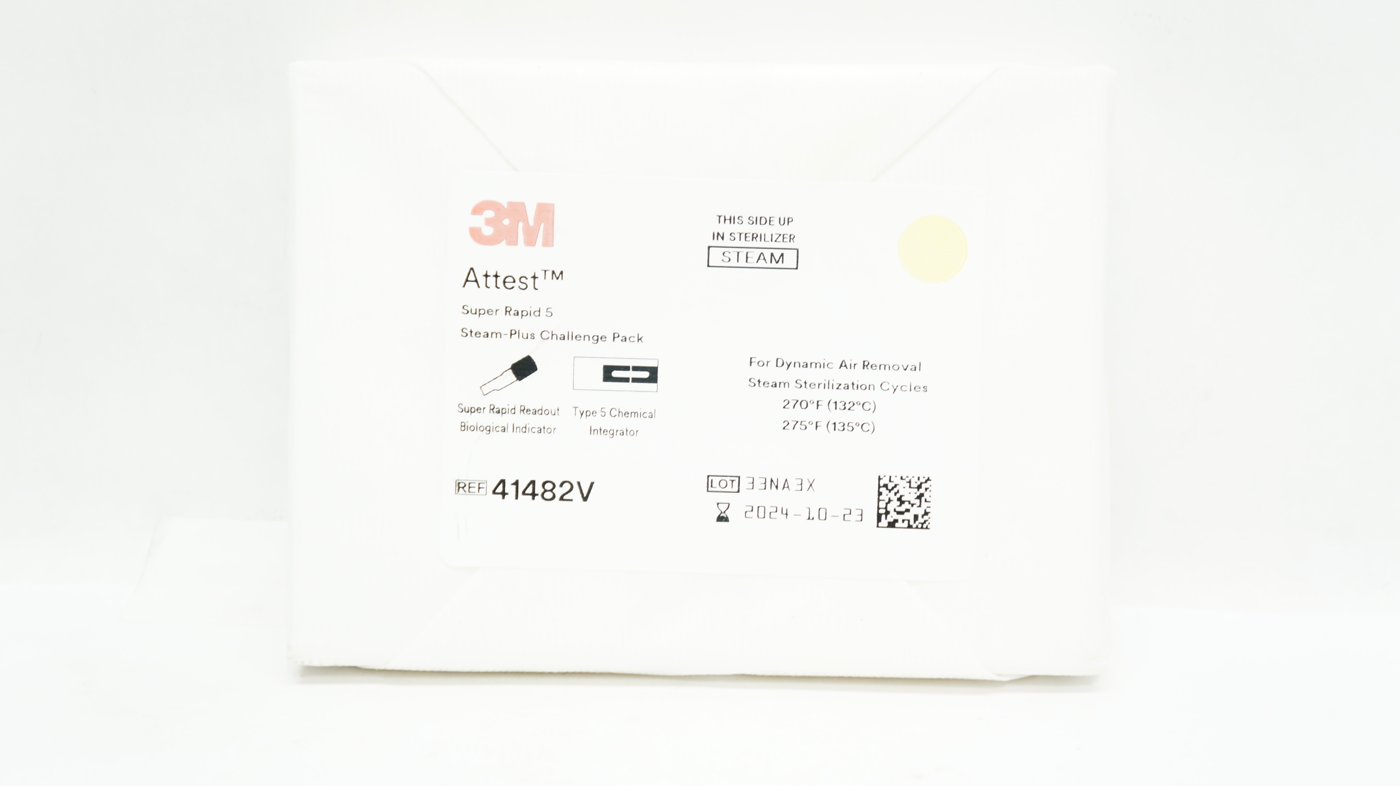 3M 41482V Attest Super Rapid 5 Steam-Plus Challenge Pack