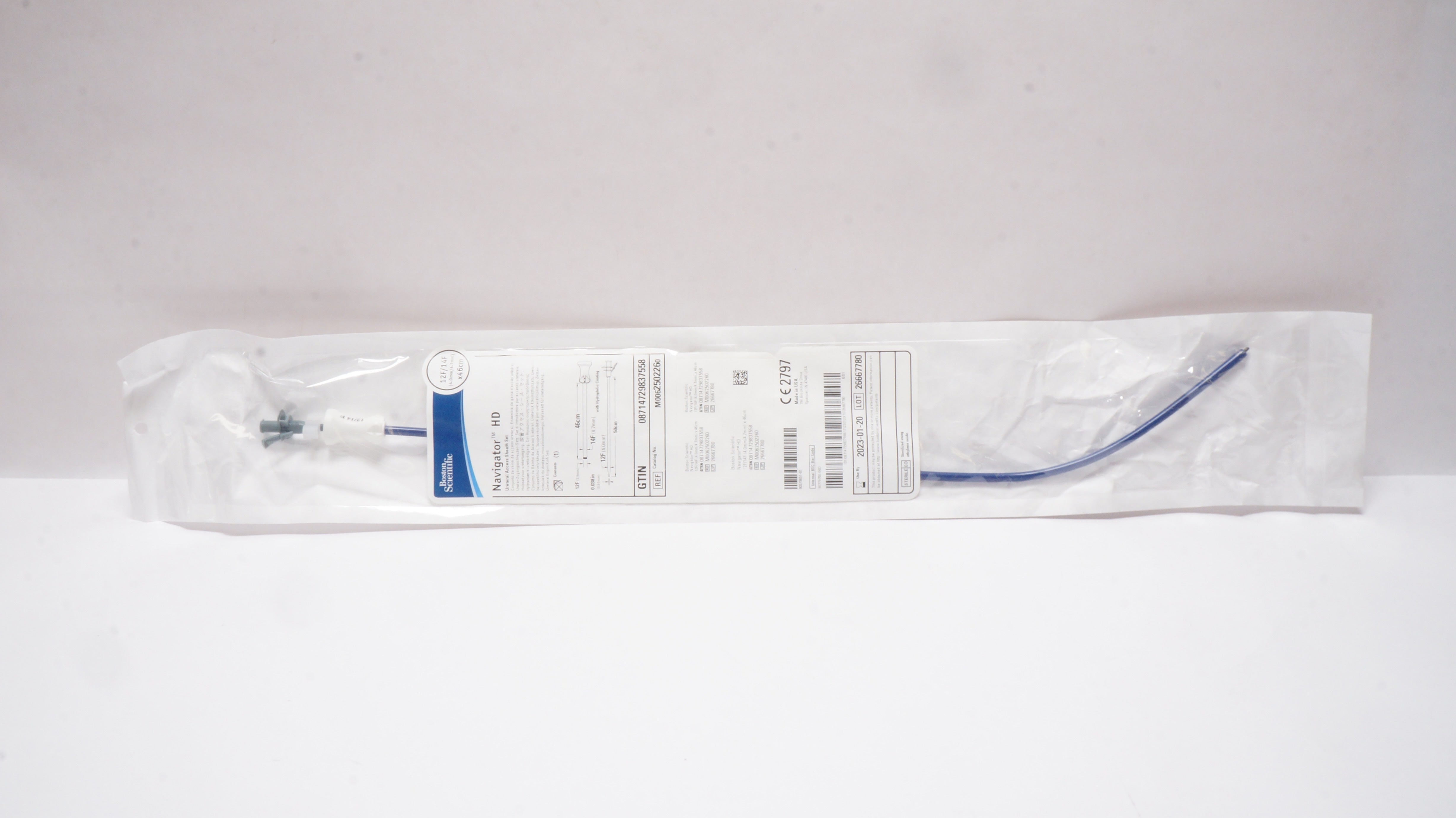 Boston Scientific 250226 Navigator Ureteral Access Sheath Set 12F/14F x 46cm (x)