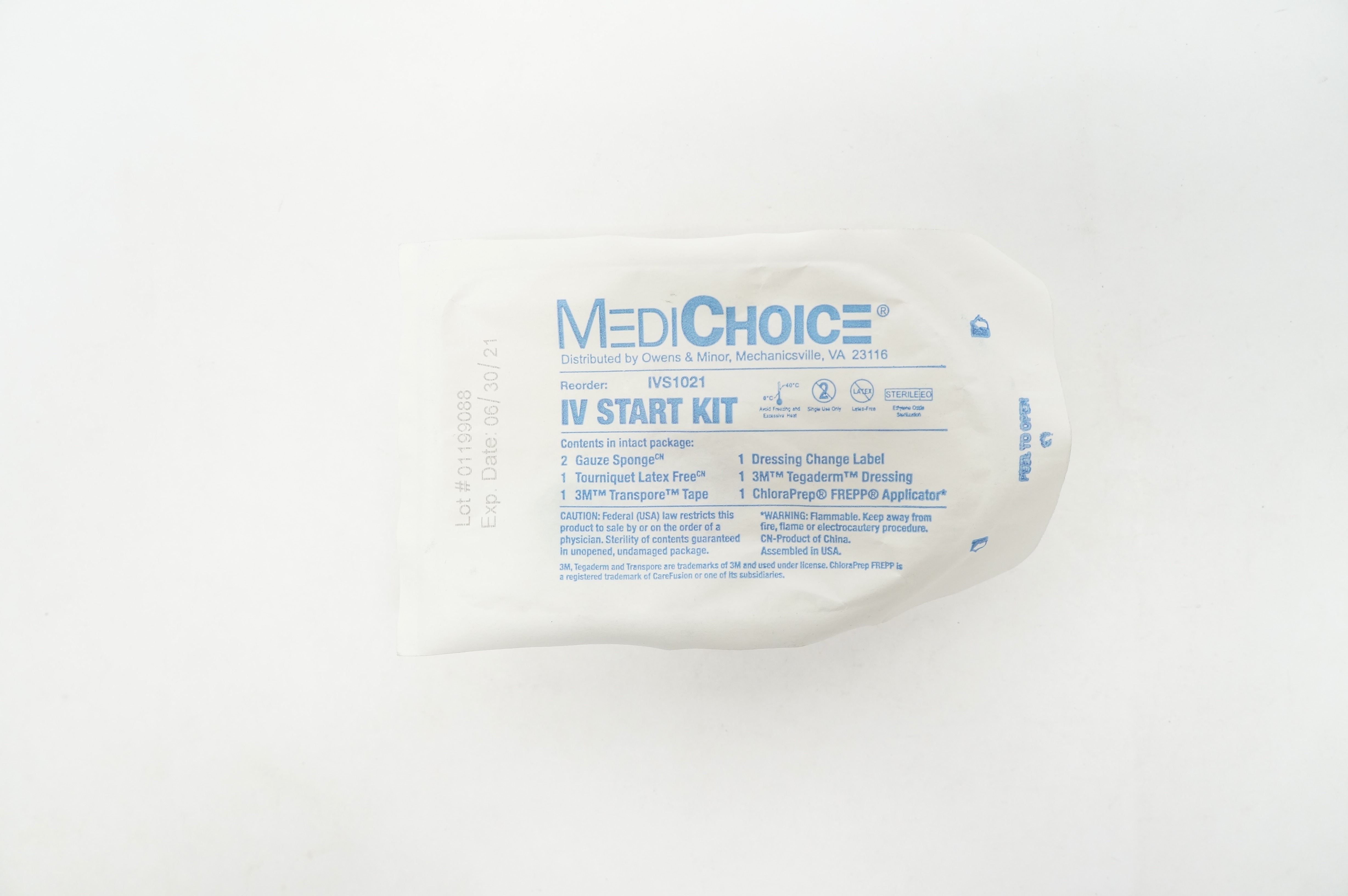 MediChoice IVS1021 IV Start Kit (x)