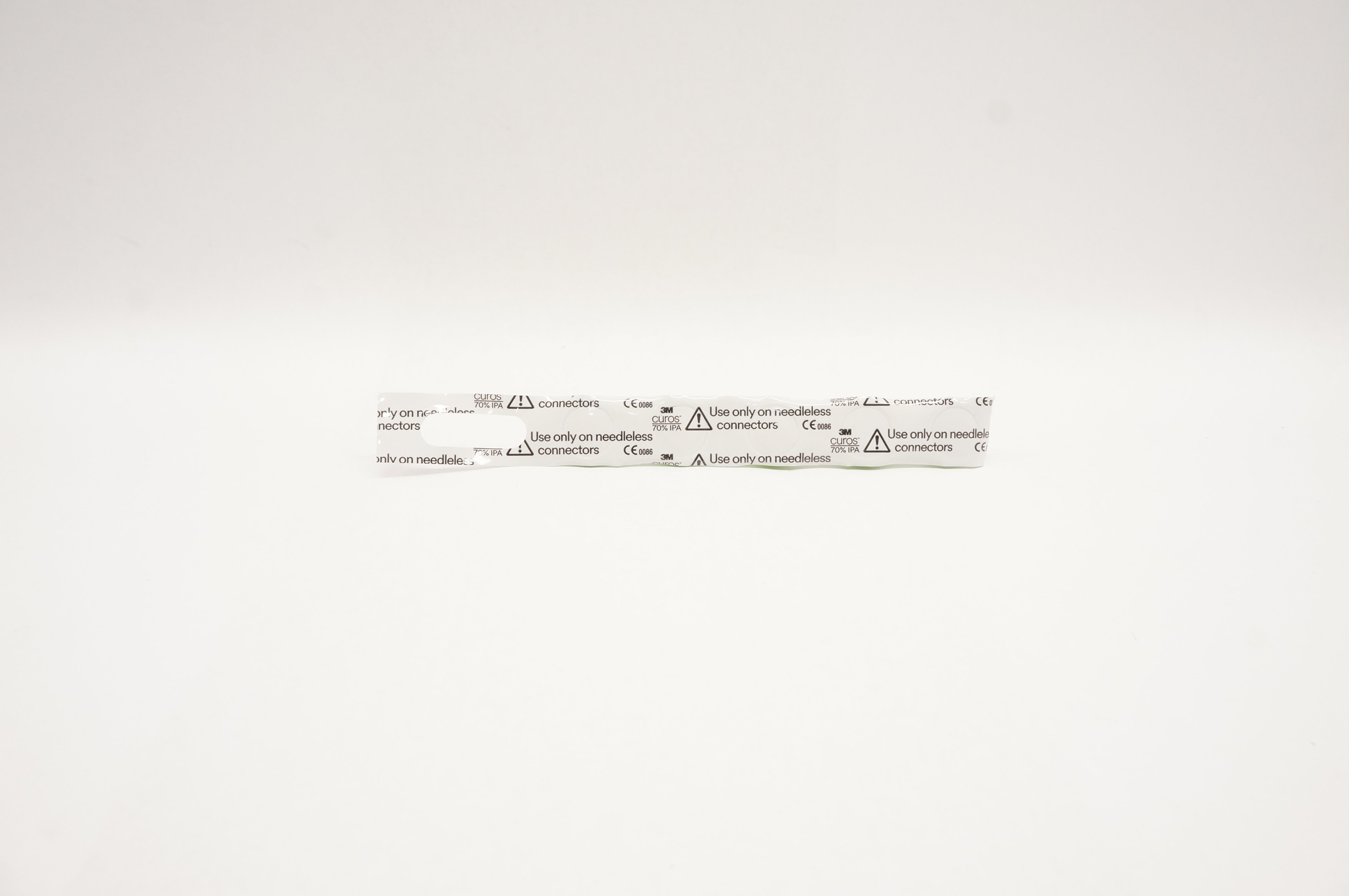 3M Curos Disinfecting Cap for Ndleless Connectors, 70% IPA