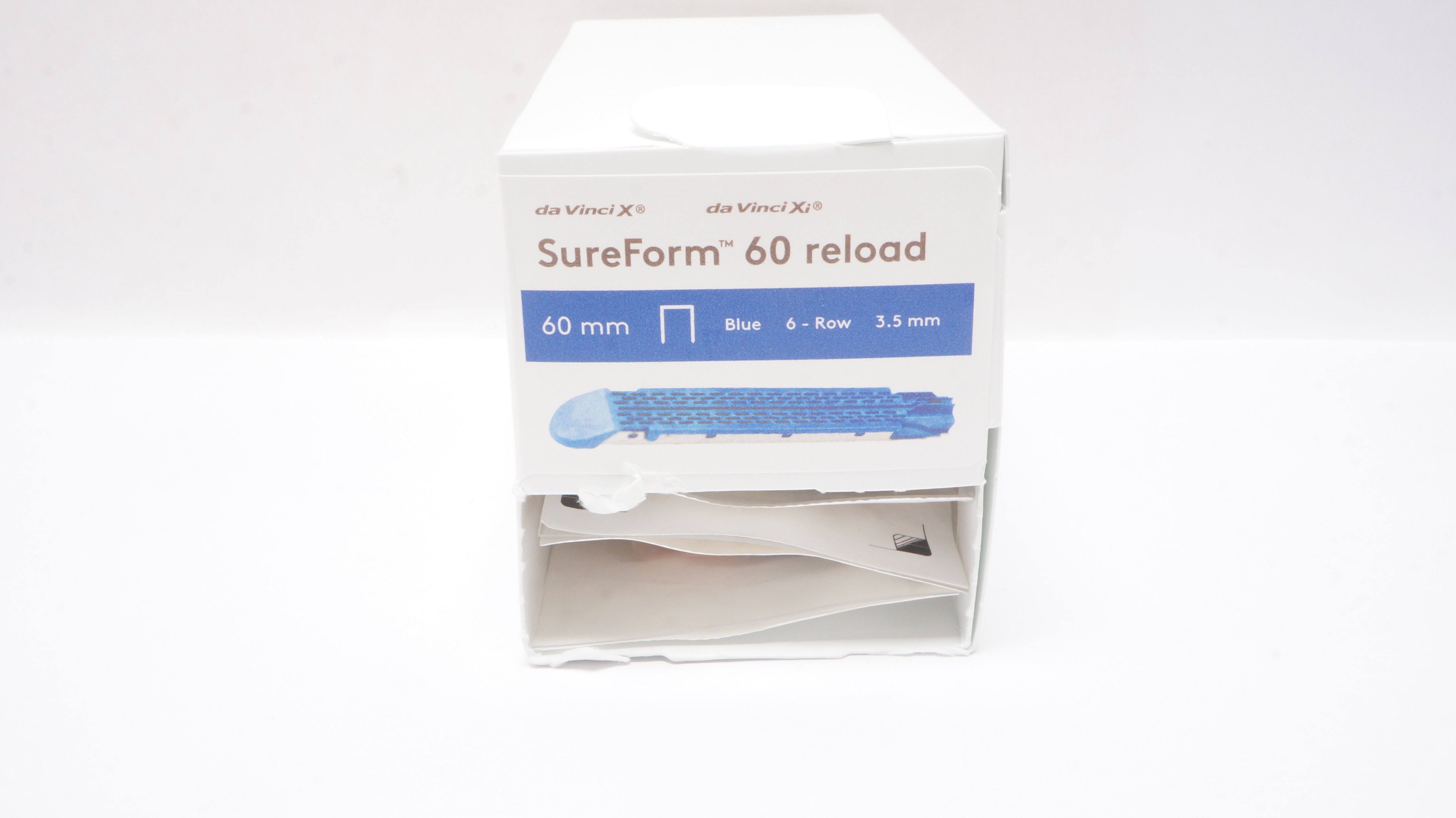 Intuitive 48360B da Vinci X da Vinci Xi SureForm 60 Reload 6-Row,3.5mm-Box of 7