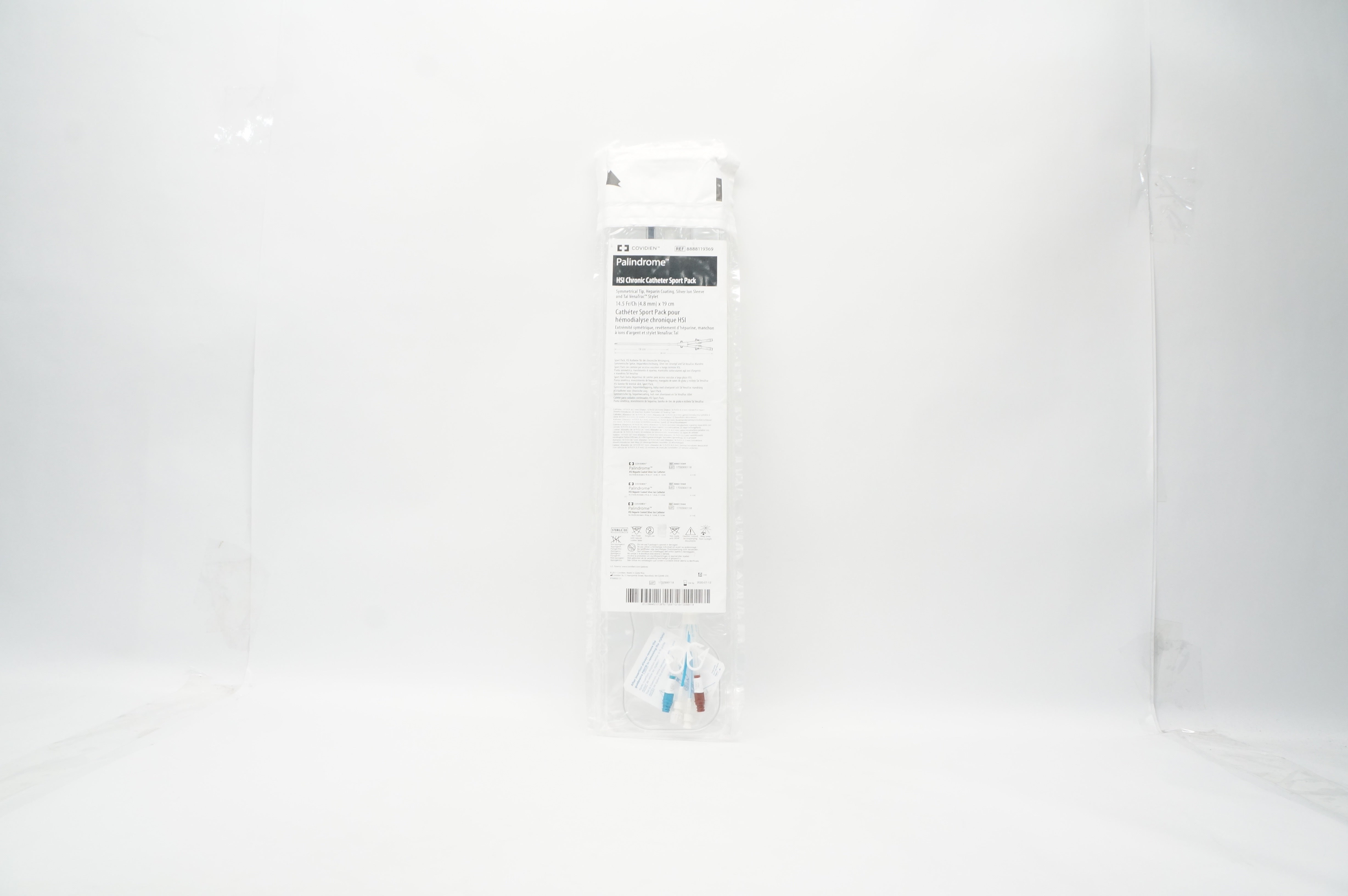 Covidien 8888119369 Palindrome HSI Chronic Catheter Sport Pack (x)