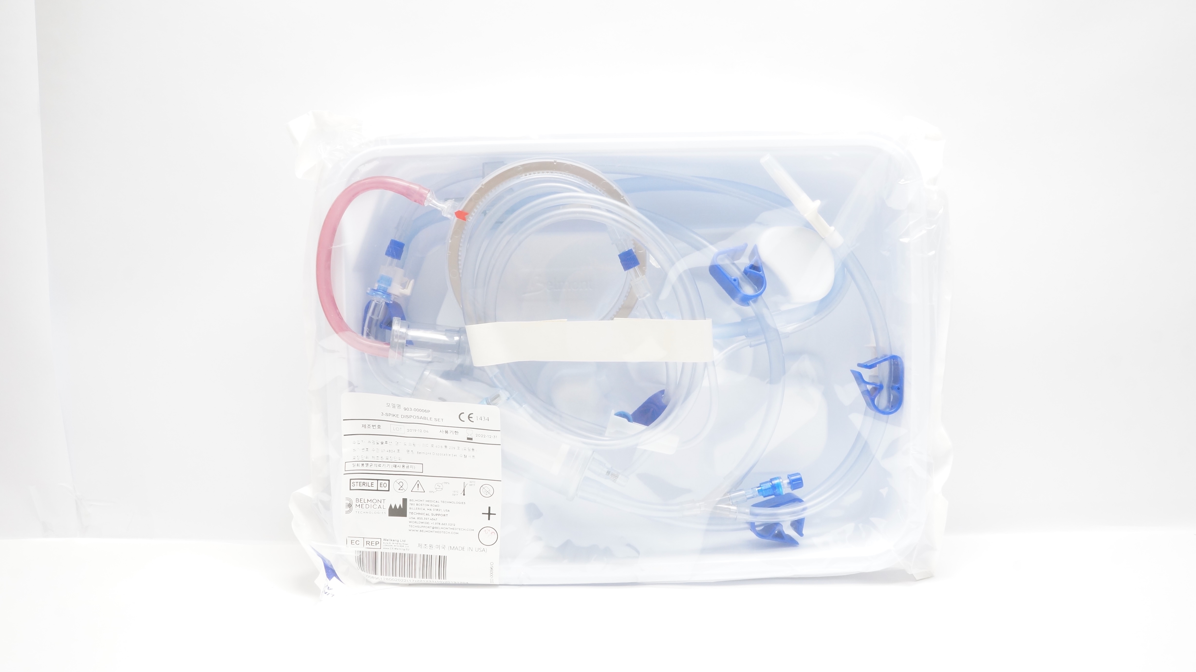 Belmont Medical 903-00006P 3-Spike Disposable Set (x)