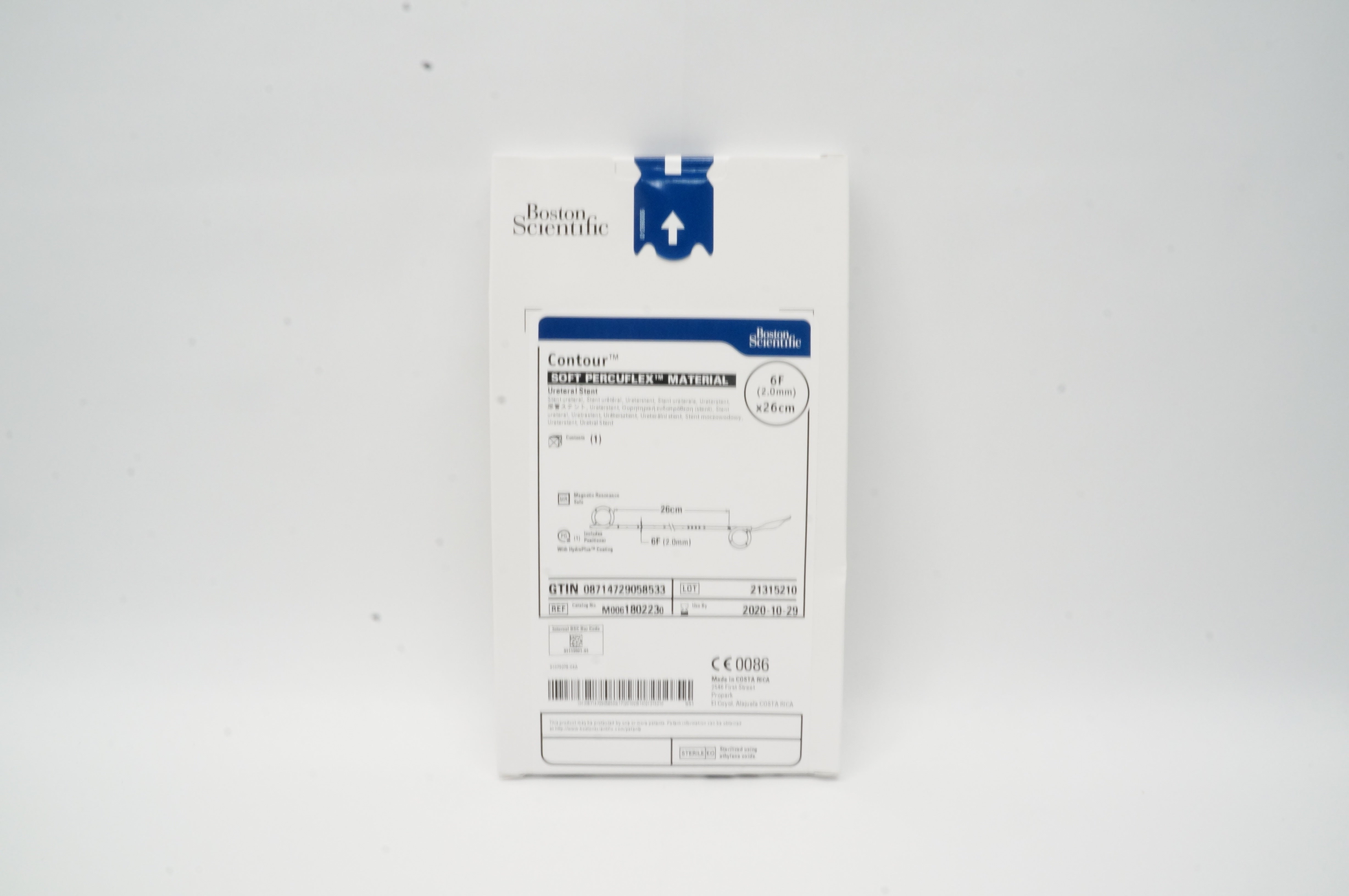 Boston Scientific 180223 Soft Percuflex Material, Ureteral Stnt 6F x 26cm (x)