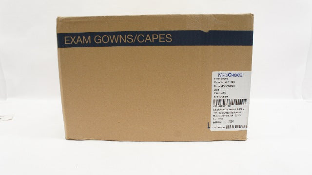 MediChoice MC11108 Exam Gowns Blue 30inch x 42inch - Box of 50